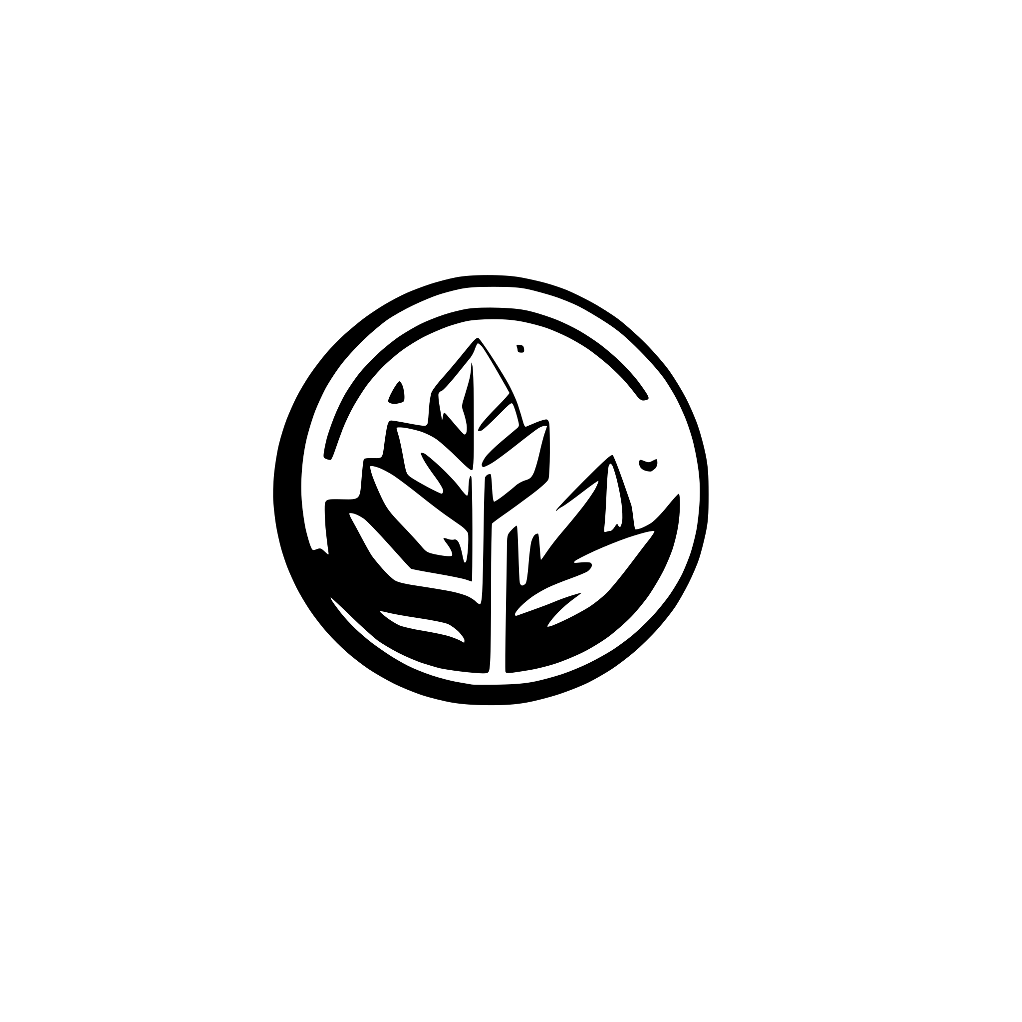 AI-generated SVG of a generate a circular profile logo, with cold, icy , snowy, that matches the theme of freeze ink