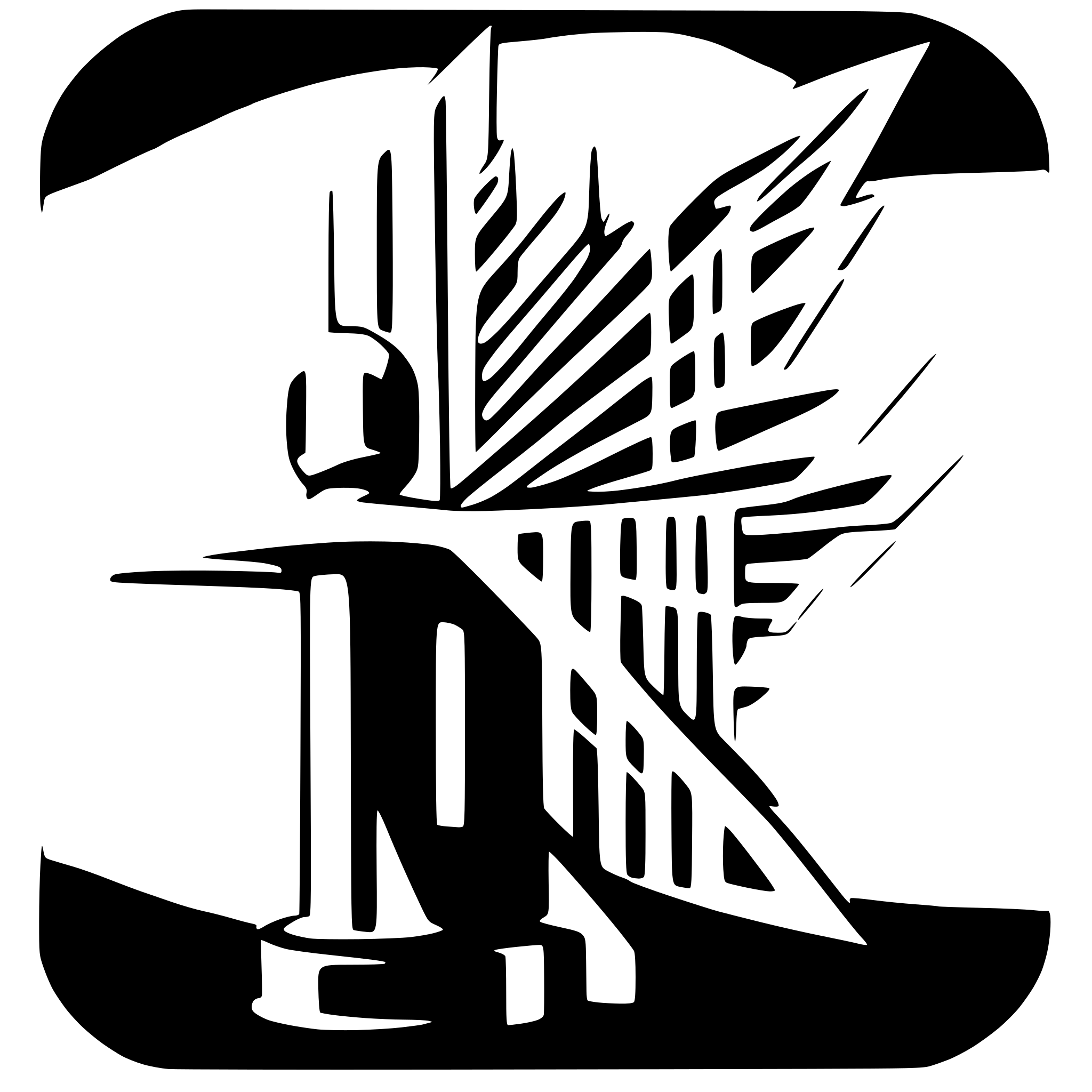 AI-generated SVG of a Nbc logo