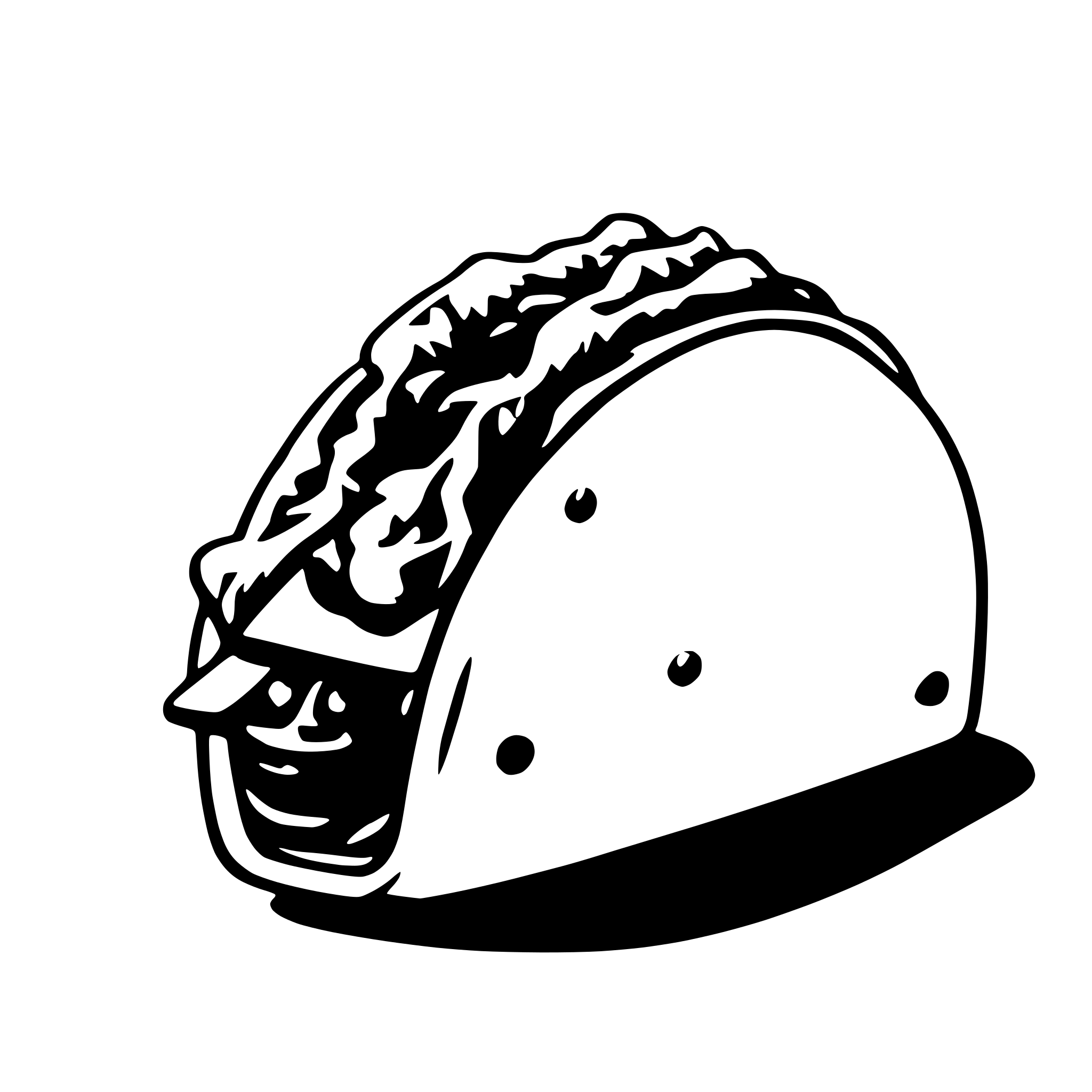 AI-generated SVG of 'Animated Taco'