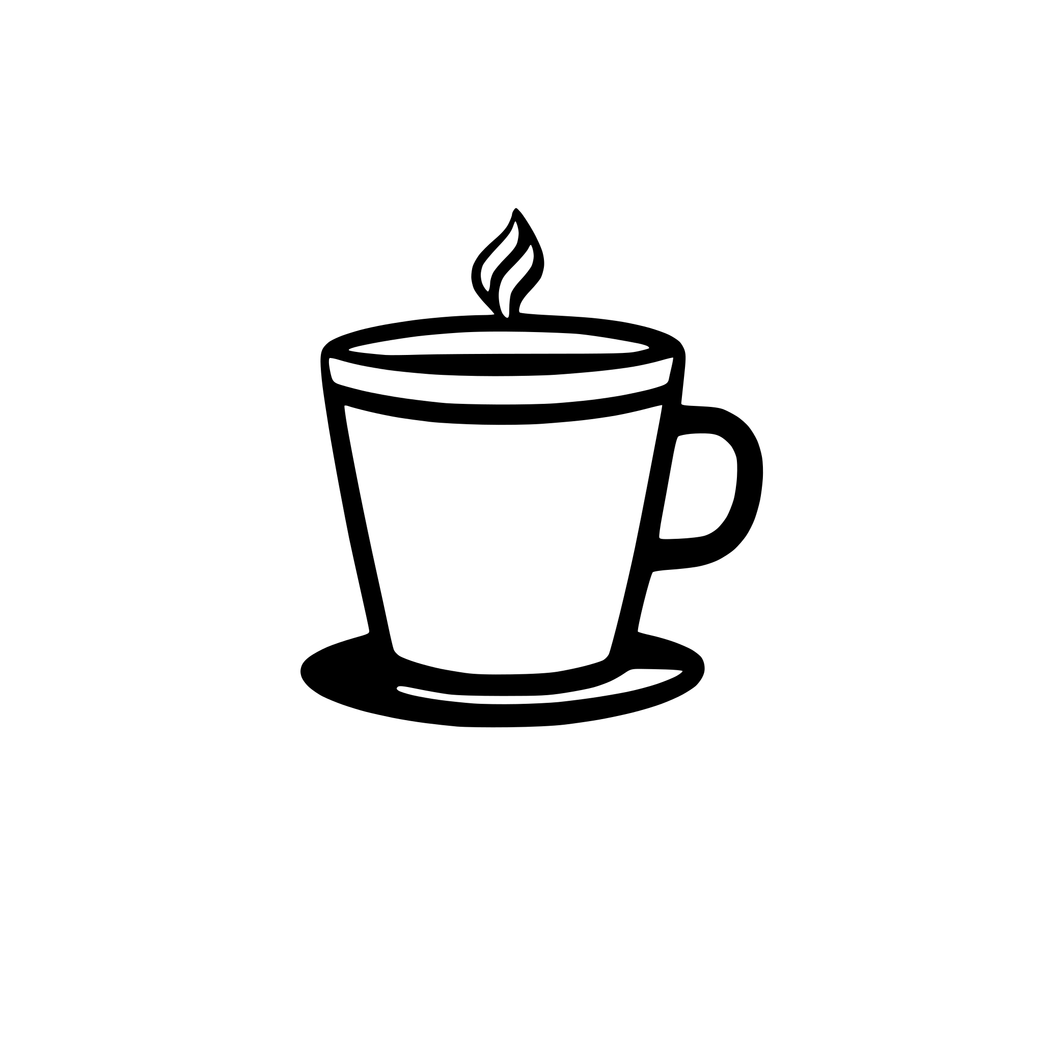AI-generated SVG of a Minimalist logo of a coffee cup