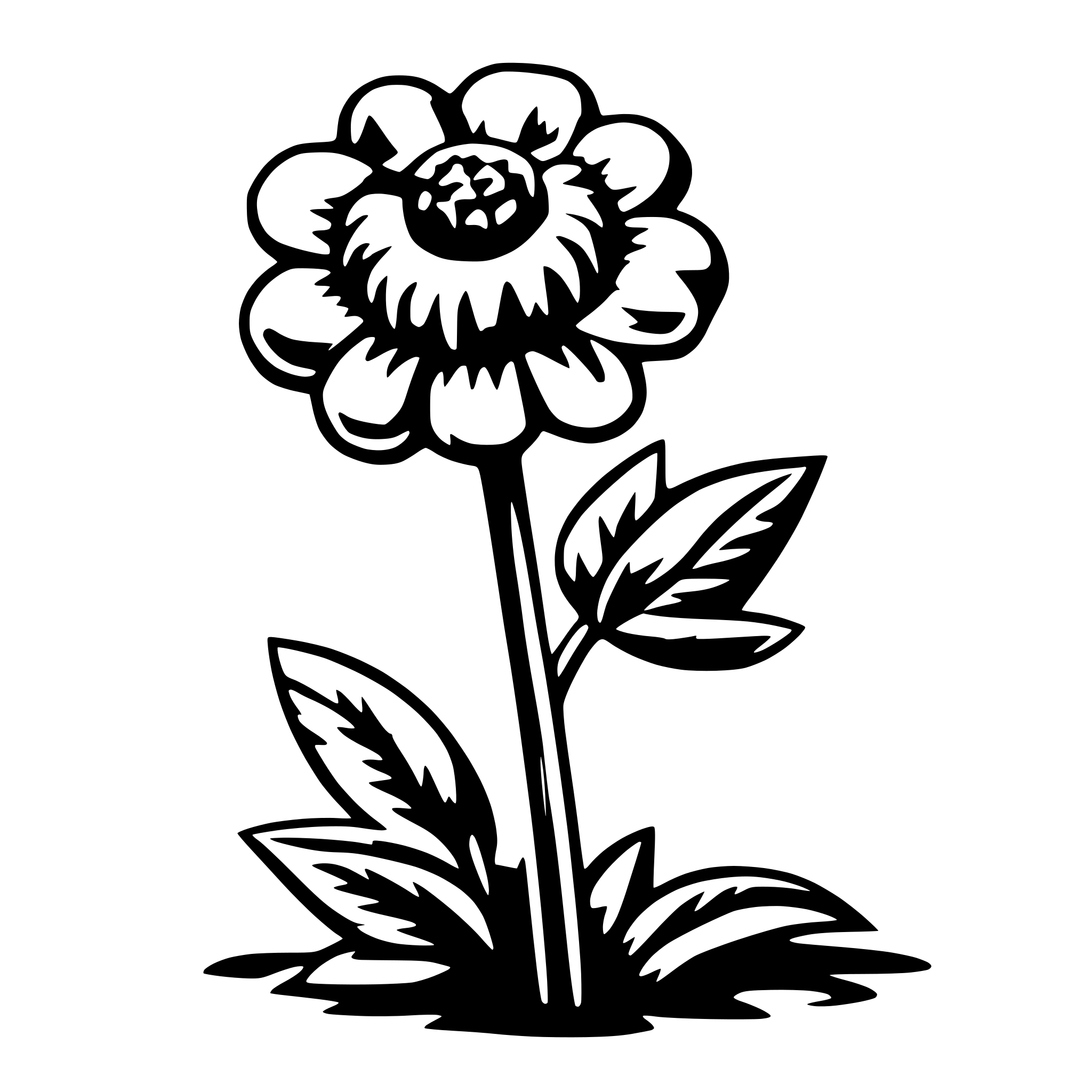 AI-generated SVG of 'foower'