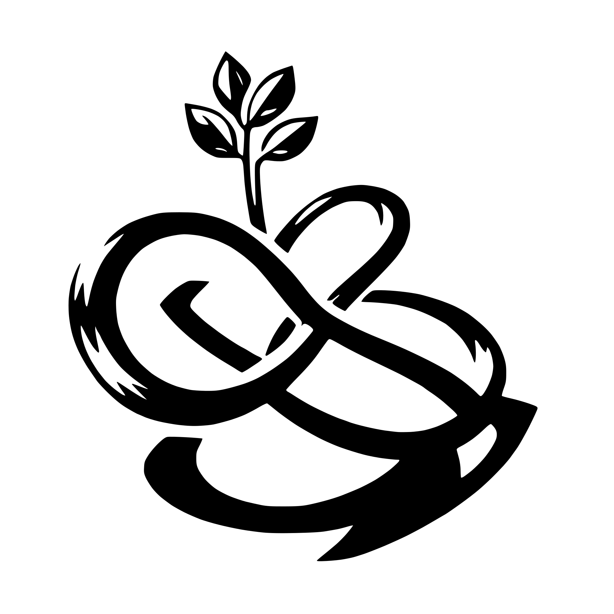 AI-generated SVG of a love infinity symbol