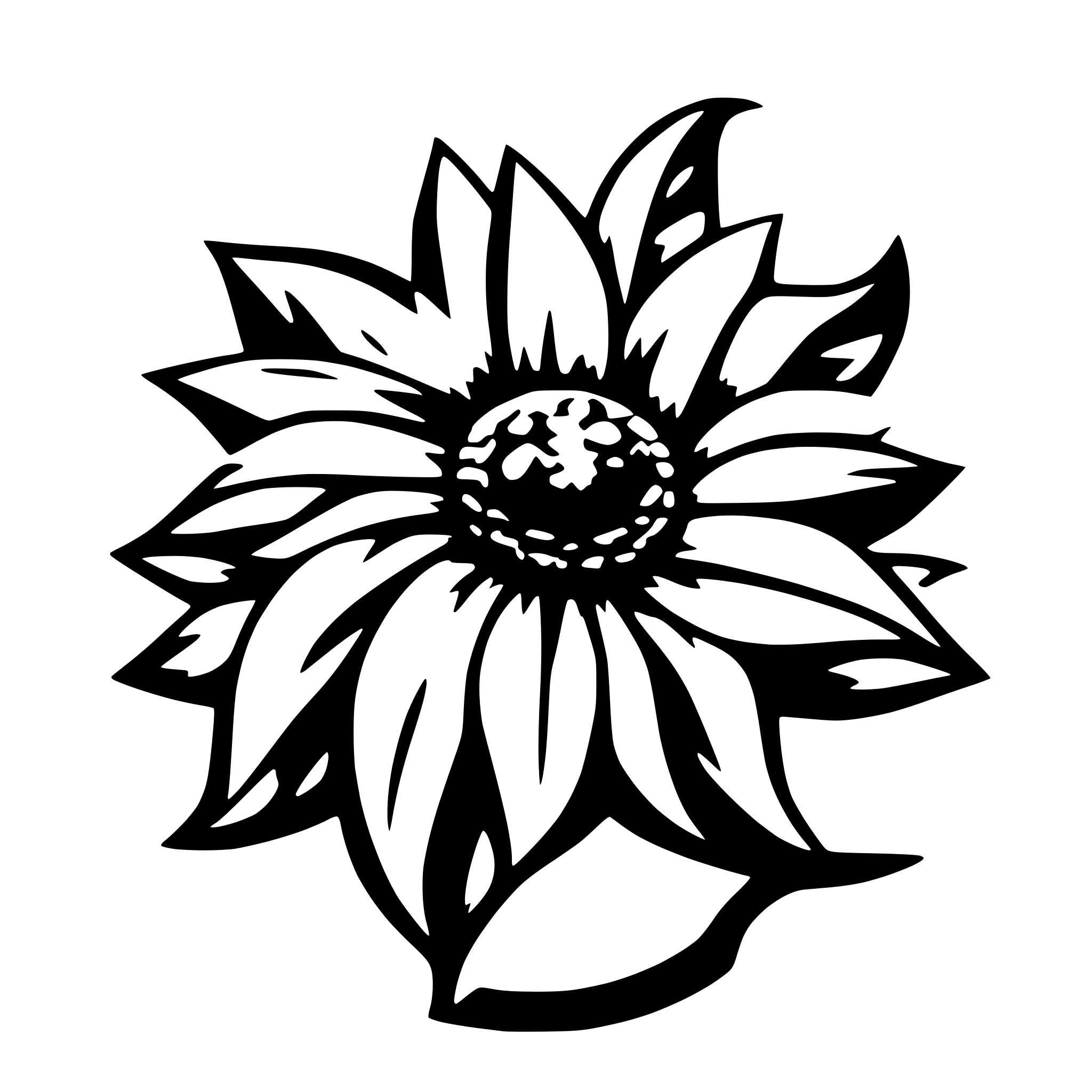 AI-generated SVG of 'طفلة حزينة'