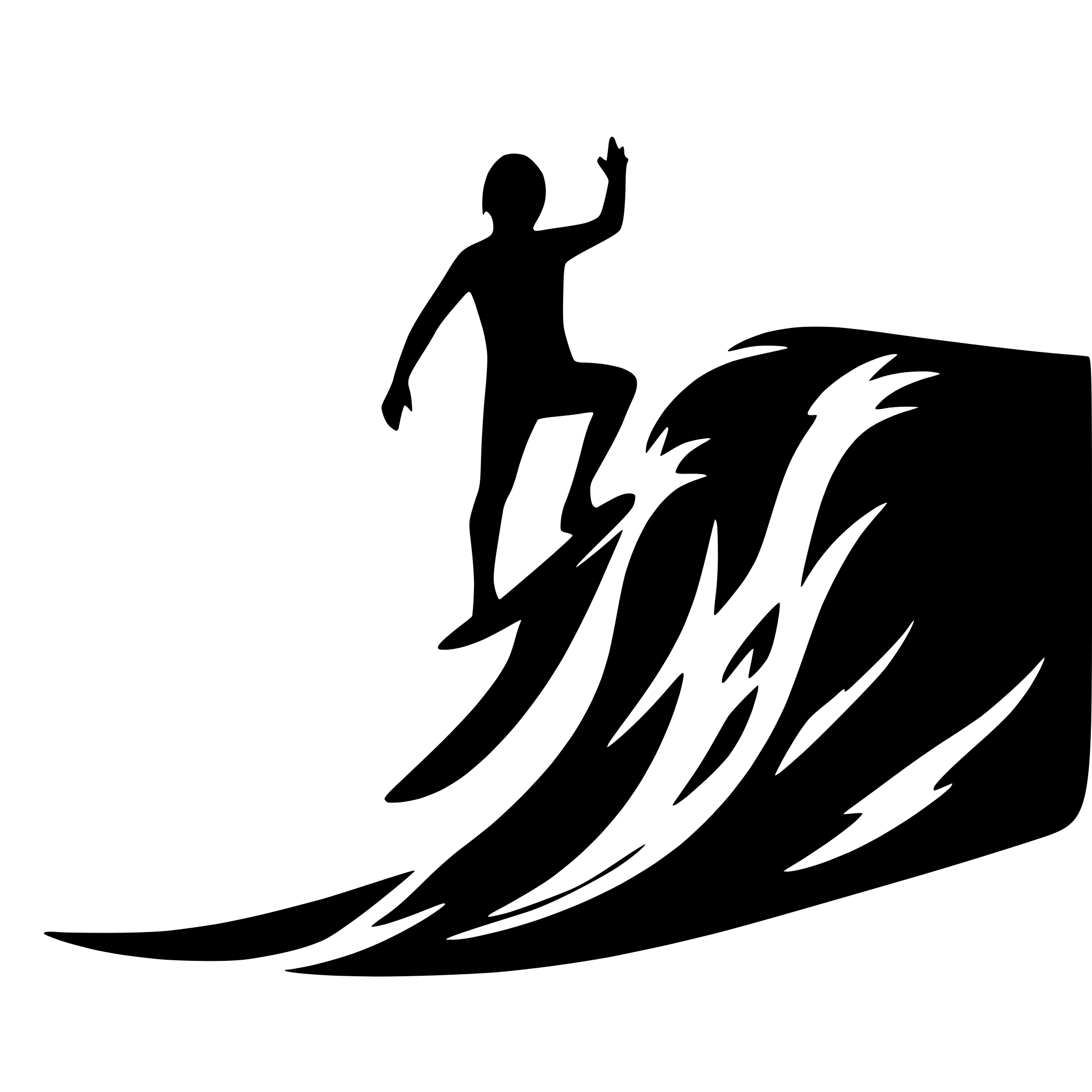 AI-generated SVG of 'surfer riding a big wave'
