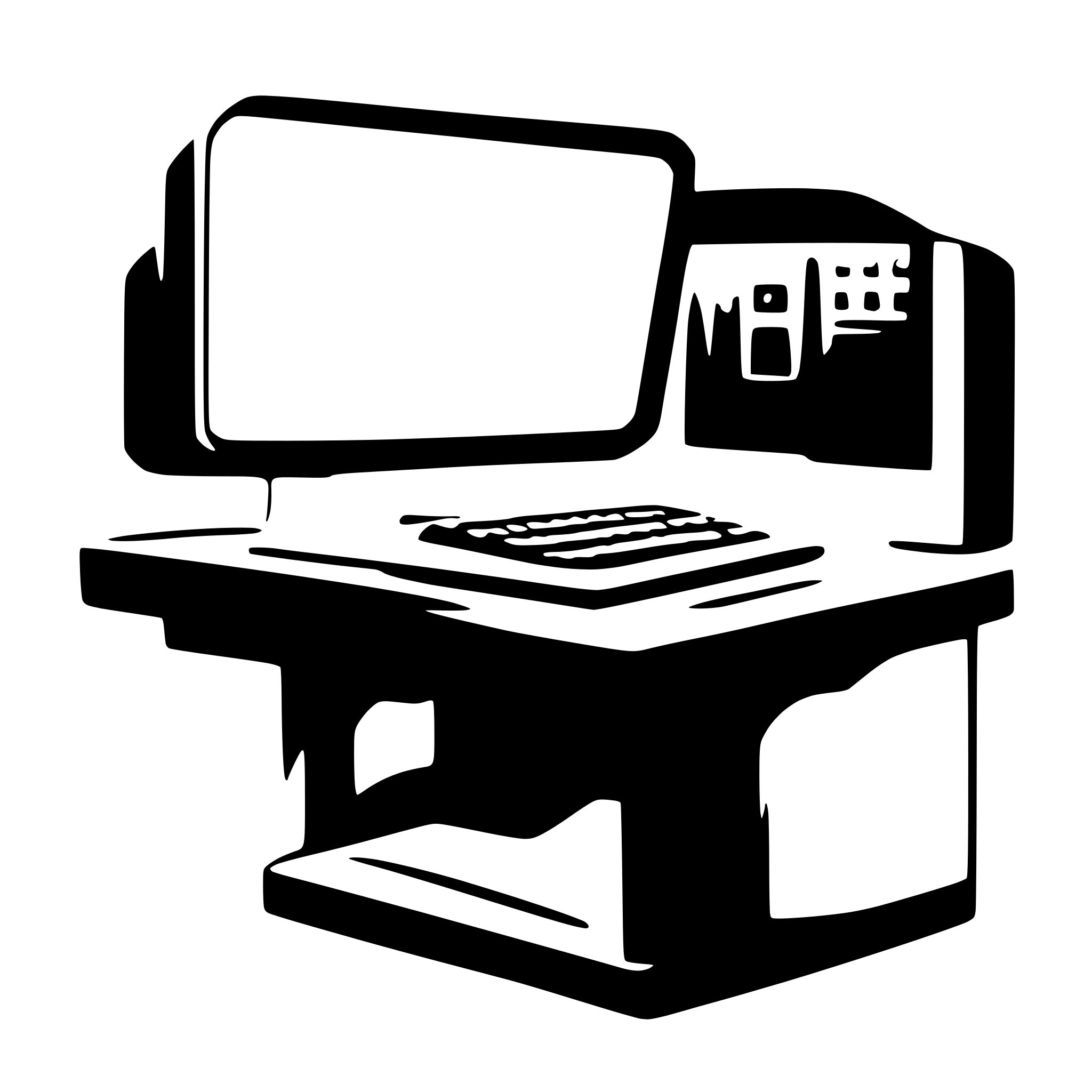 AI-generated SVG of 'computer'