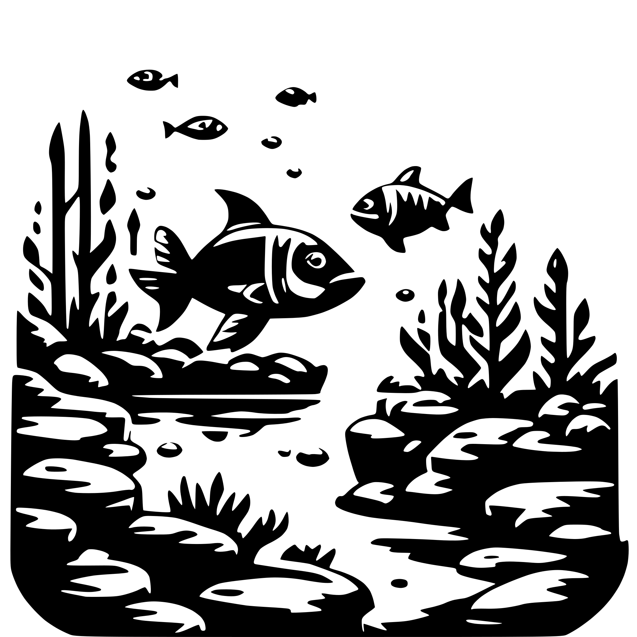 AI-generated SVG of 'underwater'