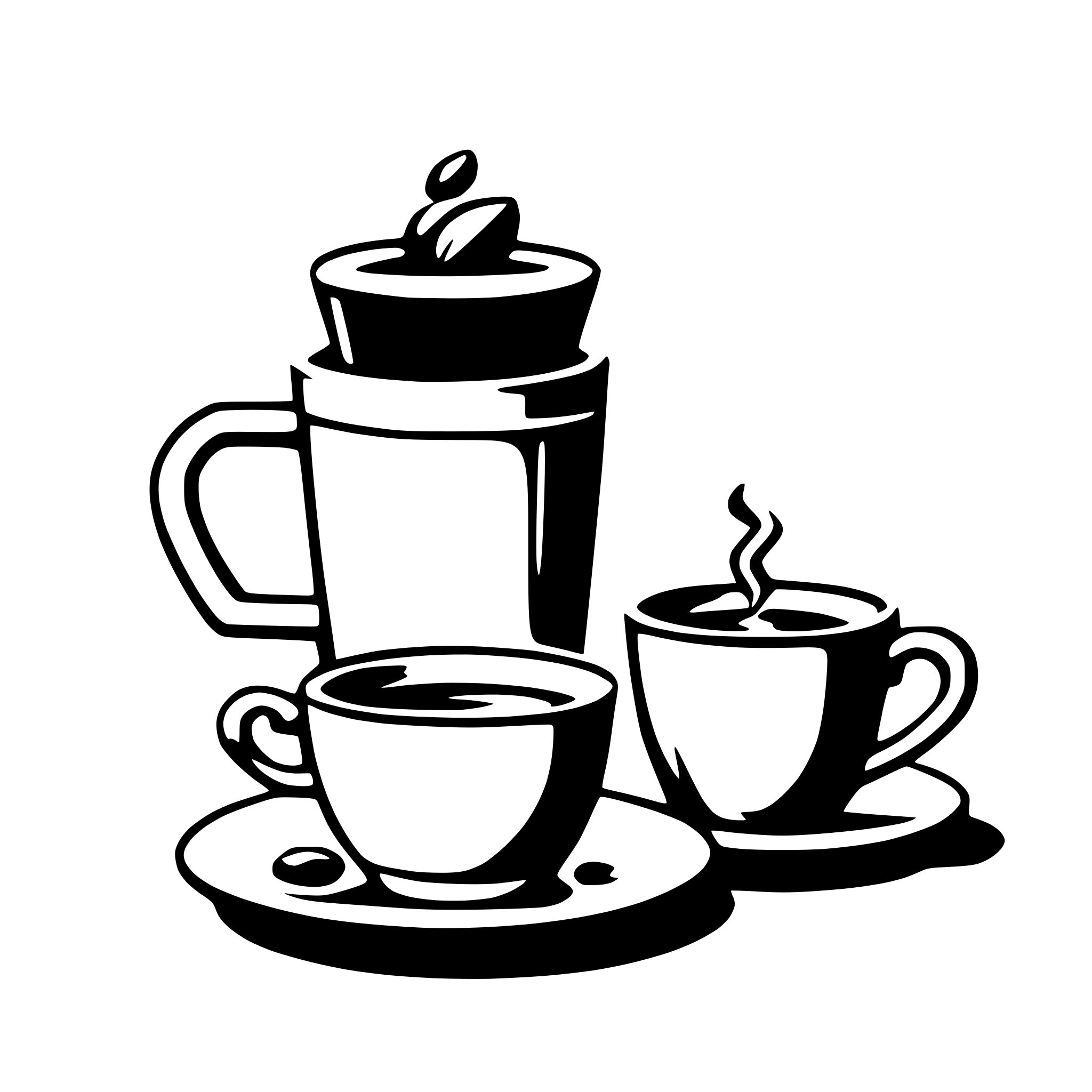 AI-generated SVG of 'coffee'