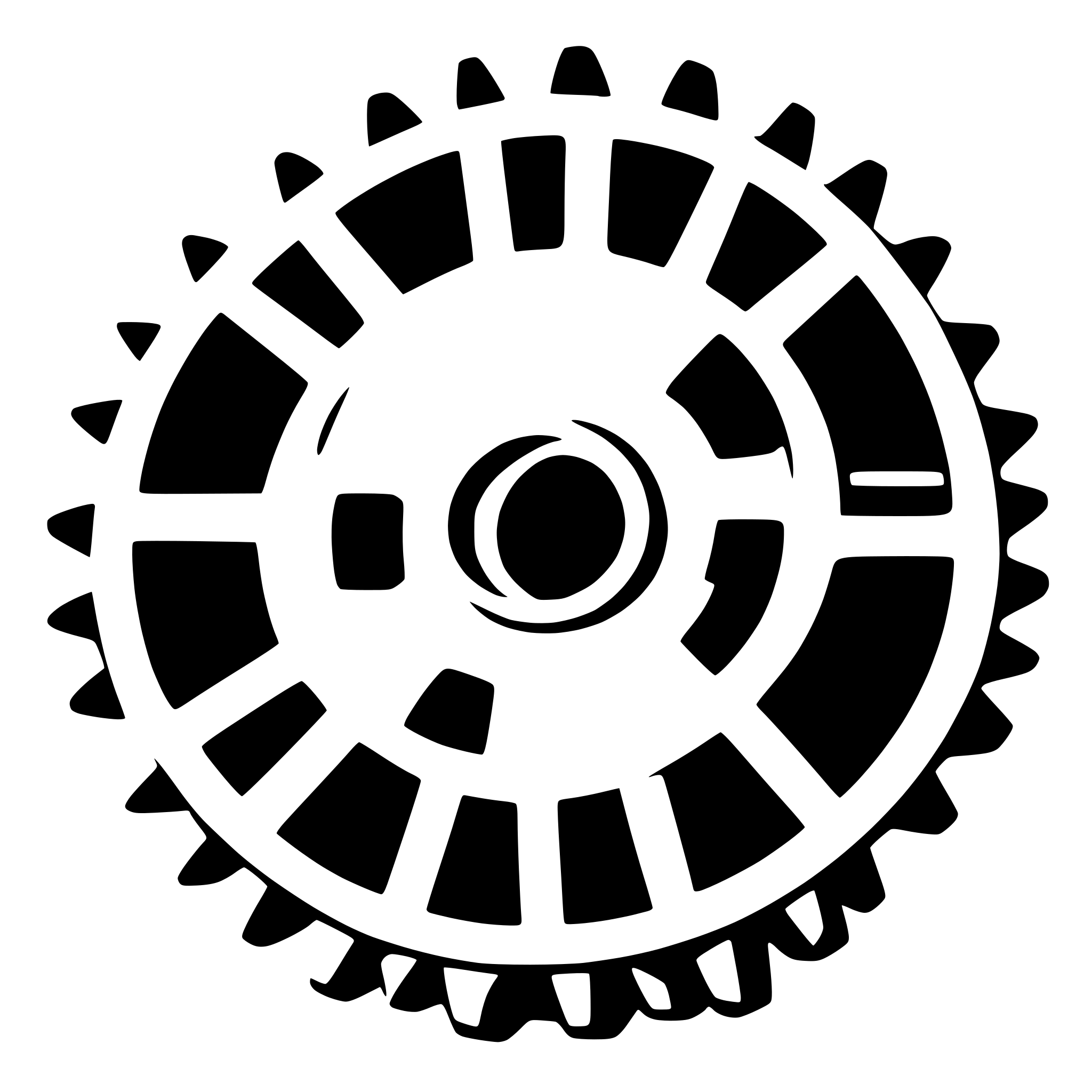 AI-generated SVG of 'gear'