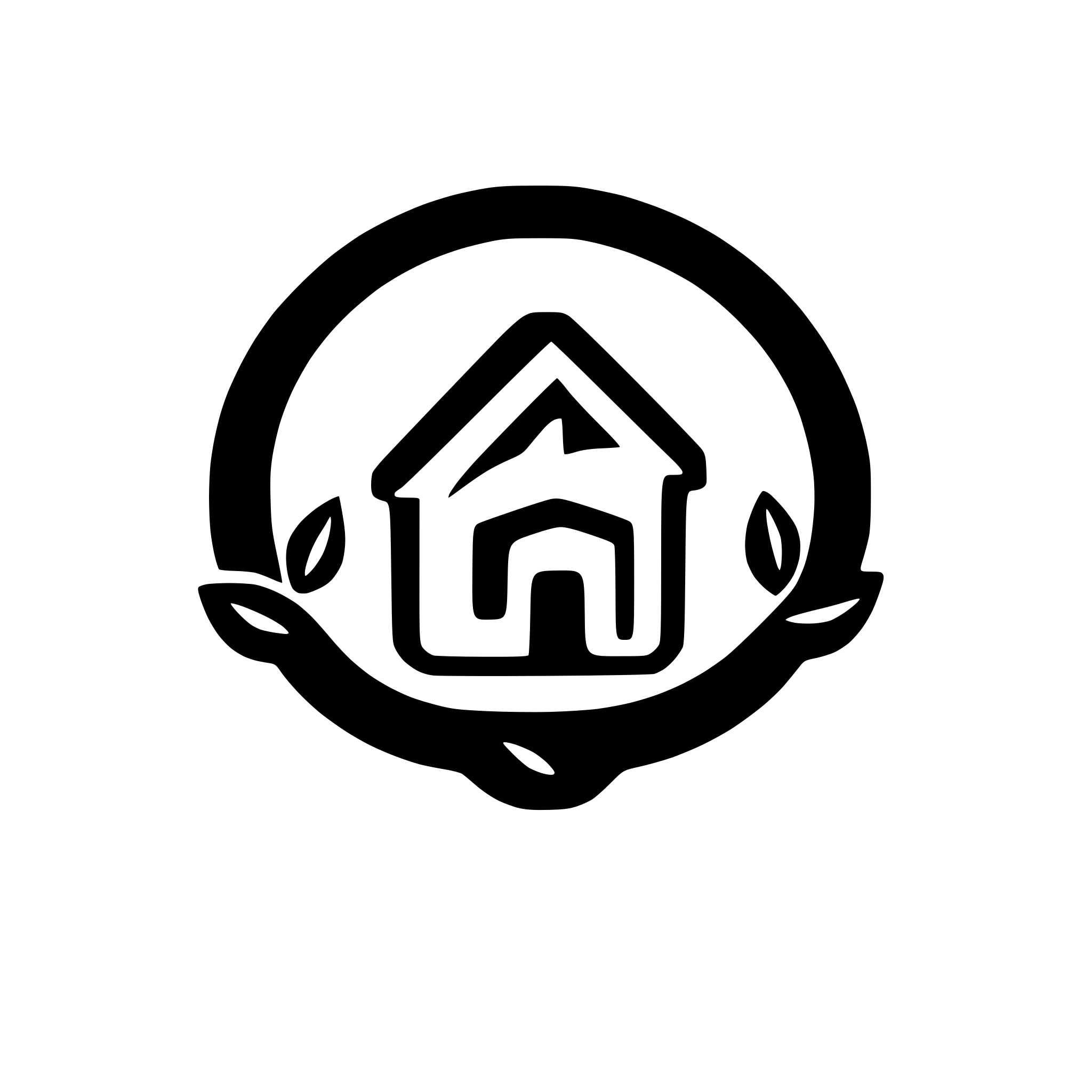 AI-generated SVG of a A minimalist and modern logo for a prepper inventory management web application called "ResilientApp". The logo should be simple and work well in both light and dark themes. Design elements to include:  Main elements: - A stylized house/shelter icon with a shield or protective element - OR a minimalist leaf/sprout emerging from a shield shape - Clean lines and geometric shapes  Style: - Flat design, no gradients - Two-tone color scheme using Tabler's primary blue (#206bc4) and a complementary co