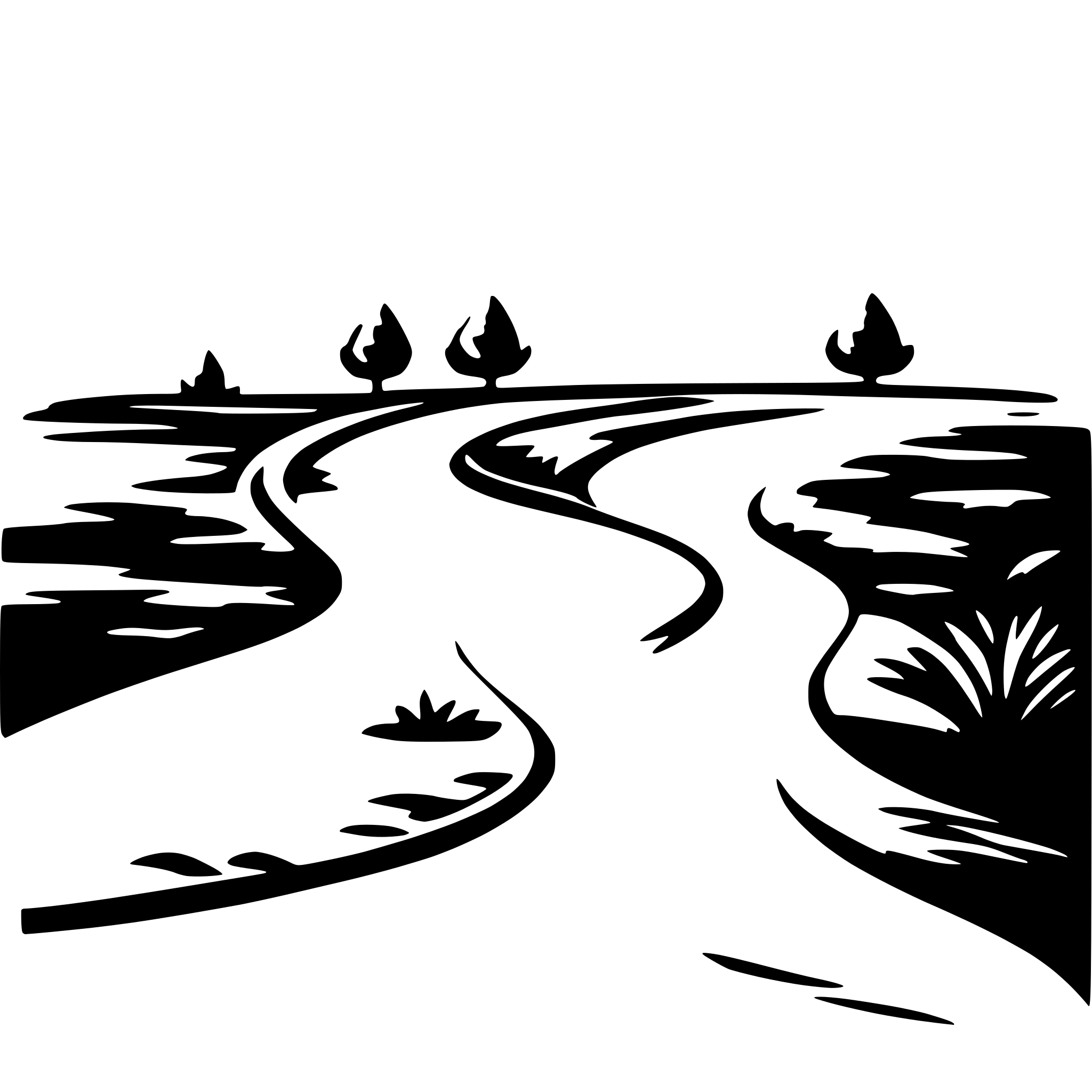 AI-generated SVG of 'left side curved path thin'