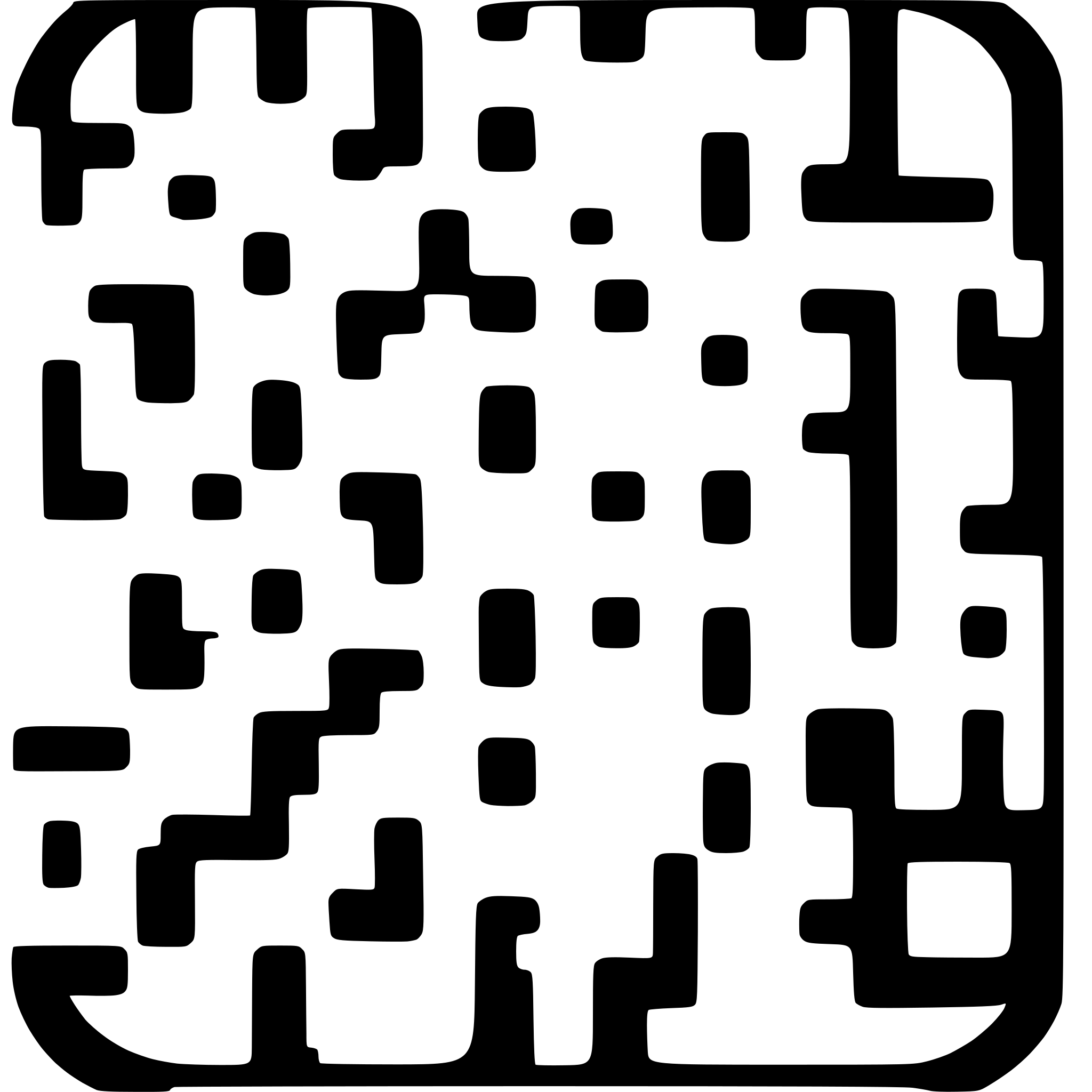 The SVG appears to be a QR code, which is a type of matrix barcode that can be scanned using a smartphone camera to reveal the information encoded within it. The QR code is composed of a series of squares that are arranged in a grid pattern, with alternating dark and light squares. The code is designed to be easily scanned and read by machines, and it typically contains information such as a website URL, contact information, or other data that can be accessed by scanning the code with a compatible device. 