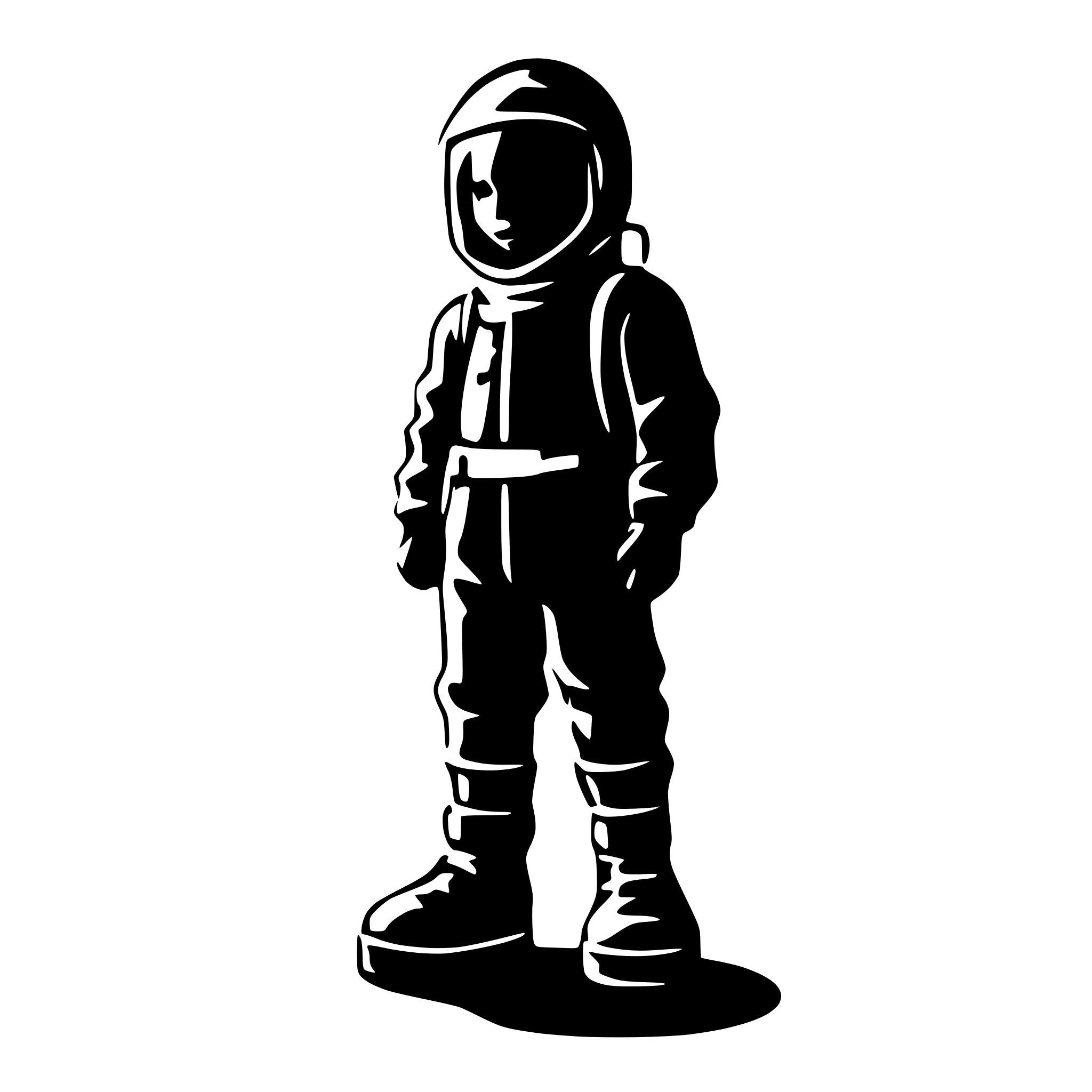 AI-generated SVG of 'astronaut boots'