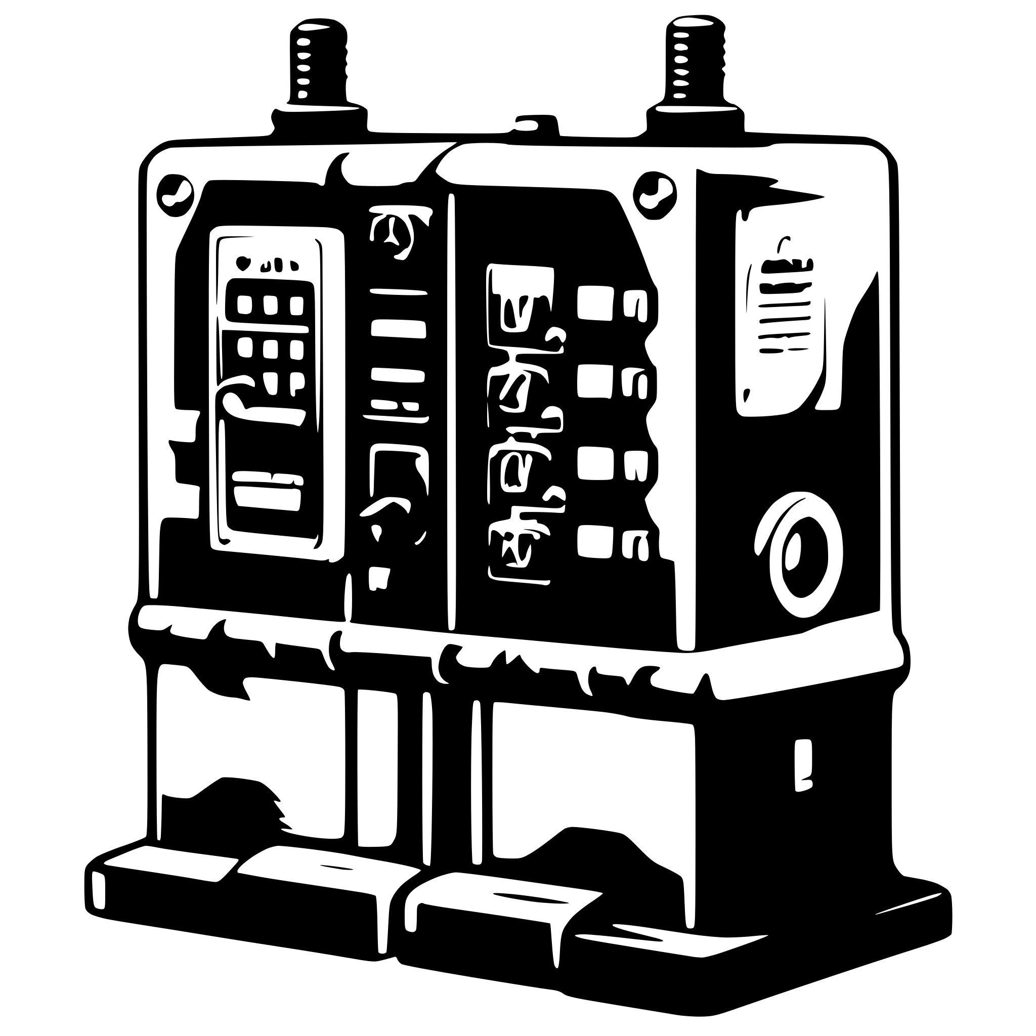 AI-generated SVG of a scada circuit breaker