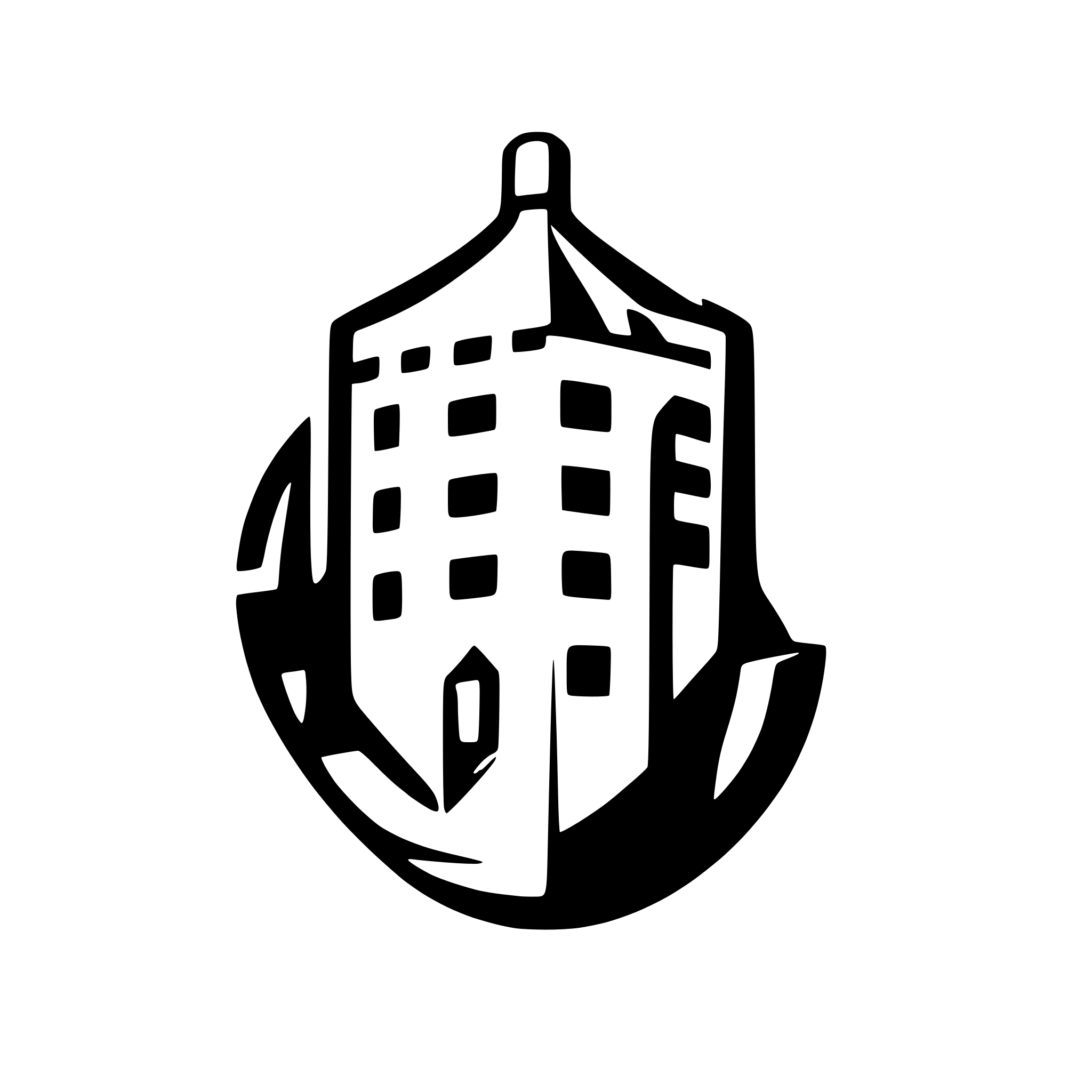 AI-generated SVG of a Logo design for 'Kastle'. Abstract, minimalist, geometric letter 'K'. The 'K' should subtly form the outline of a modern castle turret or a strong, protective shield. Emphasize clean, bold lines. The left vertical stroke of the 'K' could extend slightly upwards like a stylized tower. Use a sophisticated, muted color palette, such as deep charcoal and cool silver, or dark teal and subtle grey. Convey strength, security, organization, and a central, trustworthy repository. Vector art, flat design,