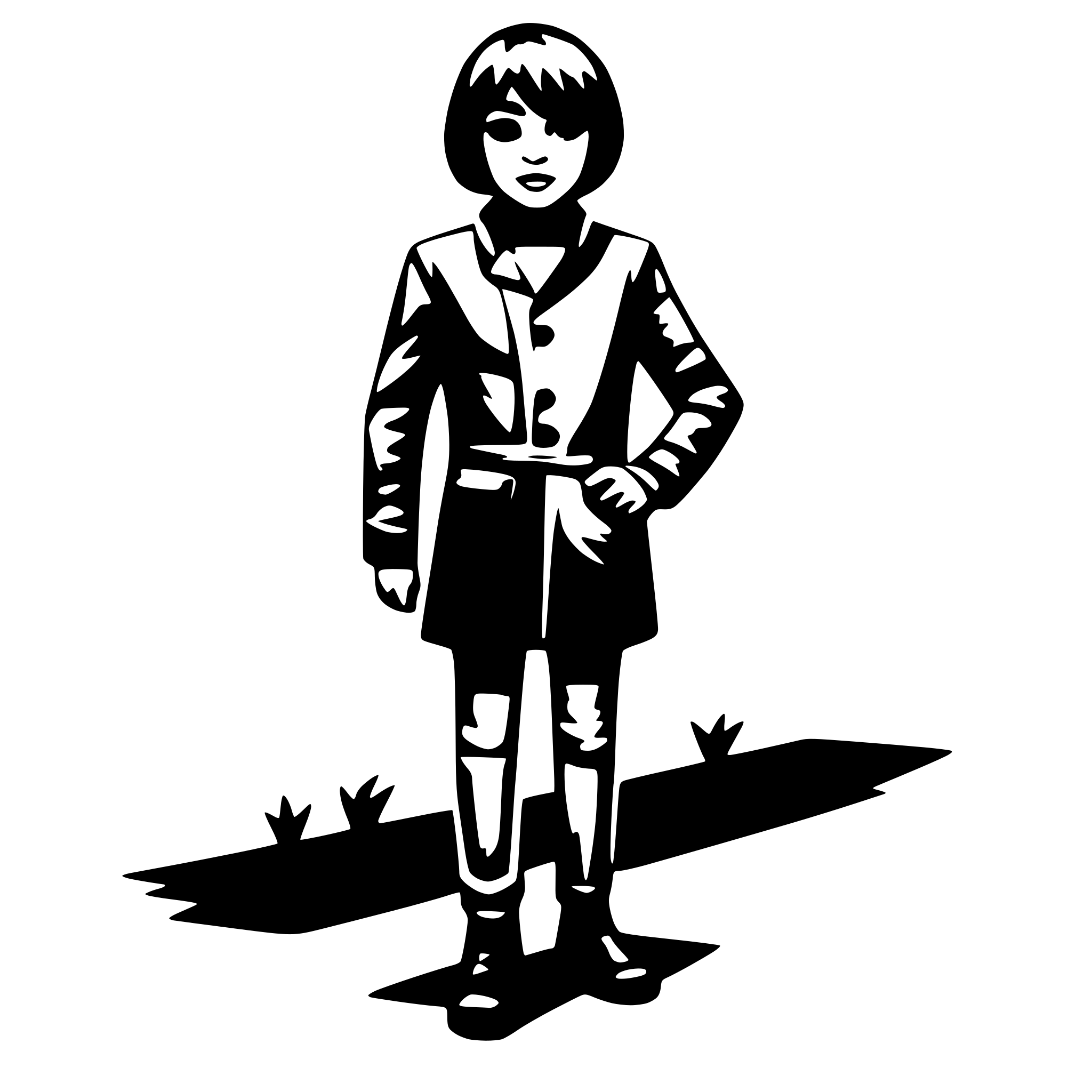 AI-generated SVG of 'V'
