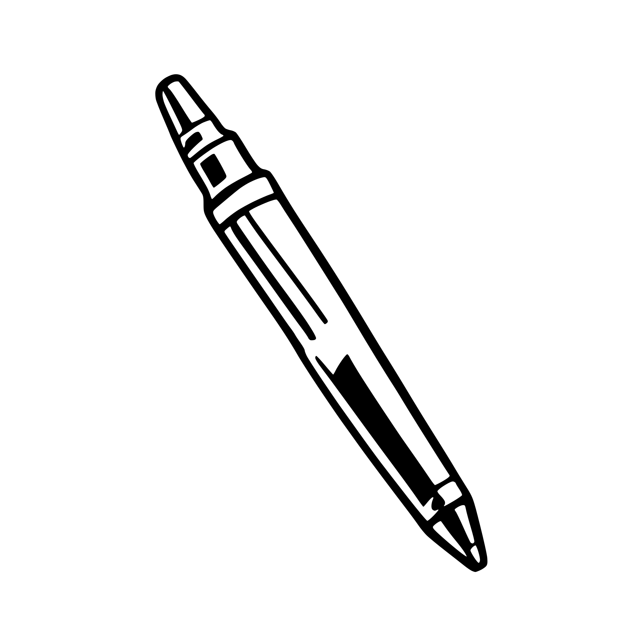 AI-generated SVG of a Mechanical Pencil - Classic click-action mechanical pencil.