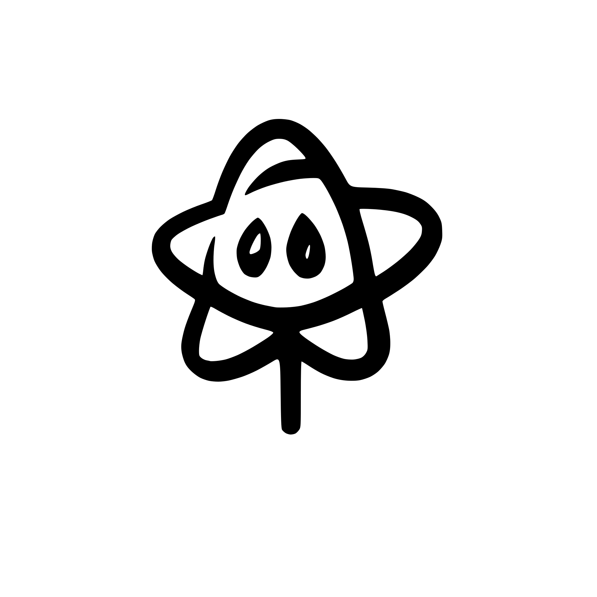 AI-generated SVG of a icon reactjs
