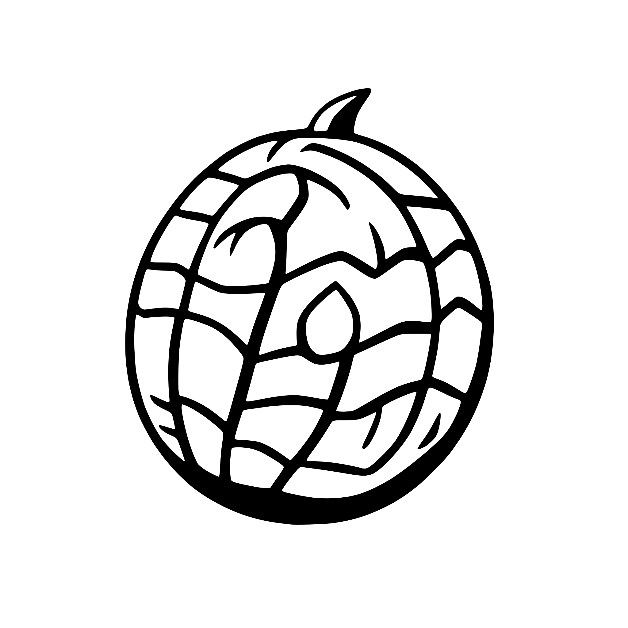 AI-generated SVG of 'cartoon style dragon egg'