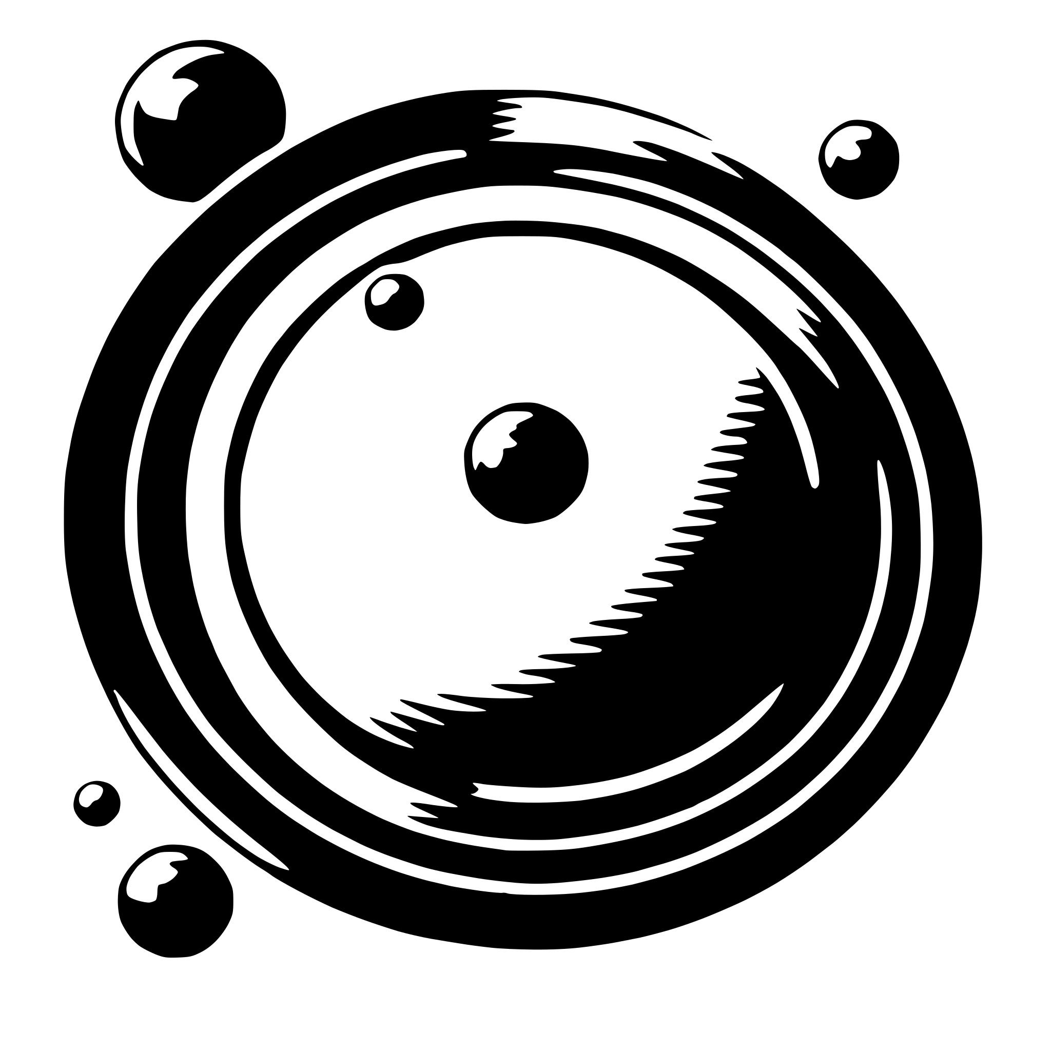 AI-generated SVG of 'solar system model'