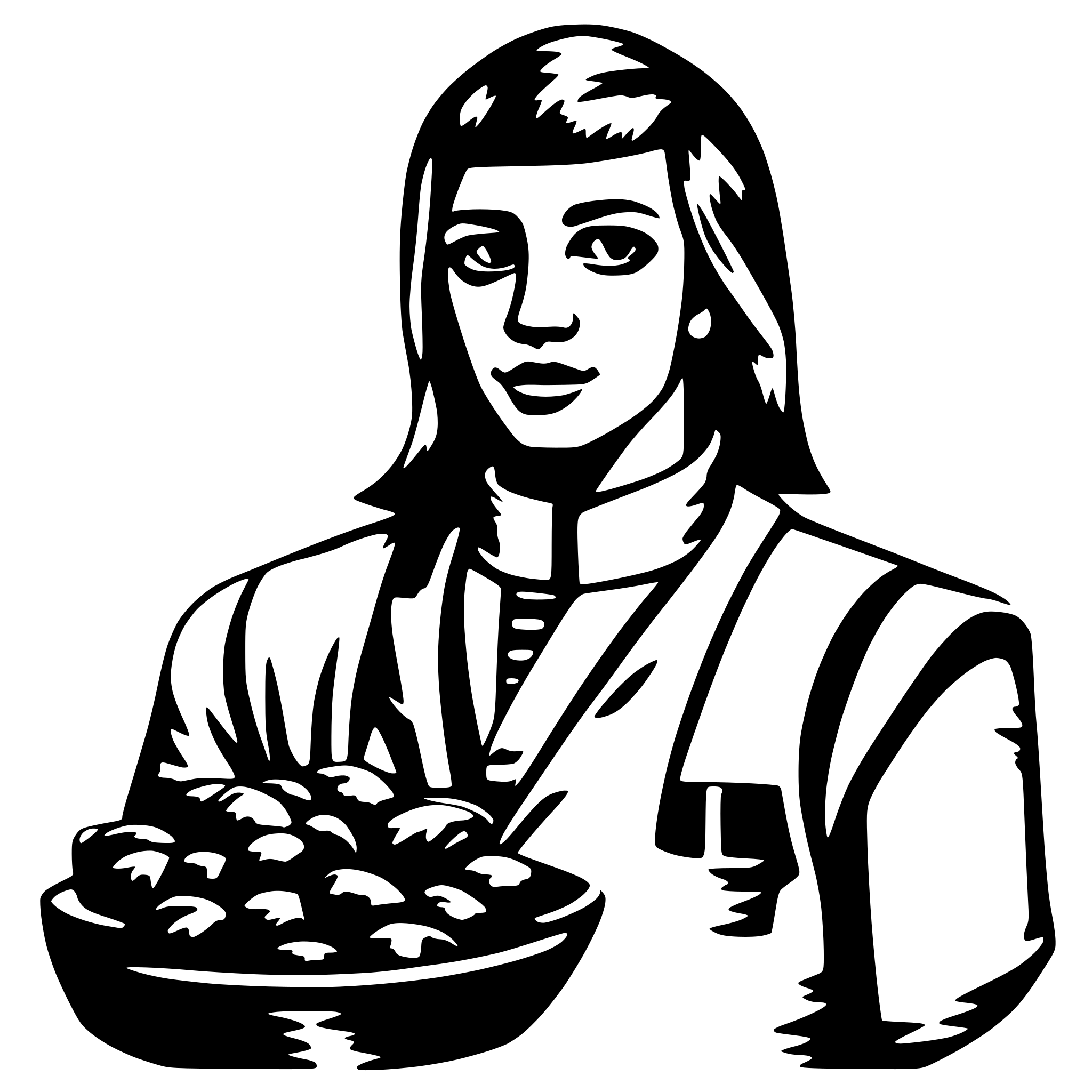 AI-generated SVG of 'Ney trader'