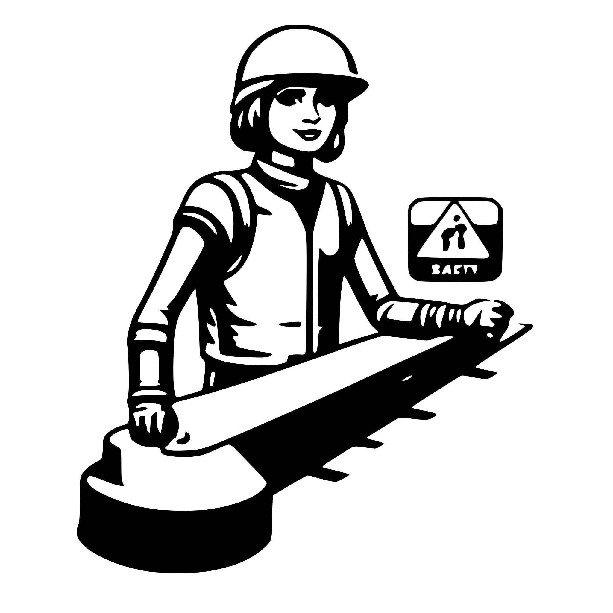 AI-generated SVG of a Safety First - ALWAYS