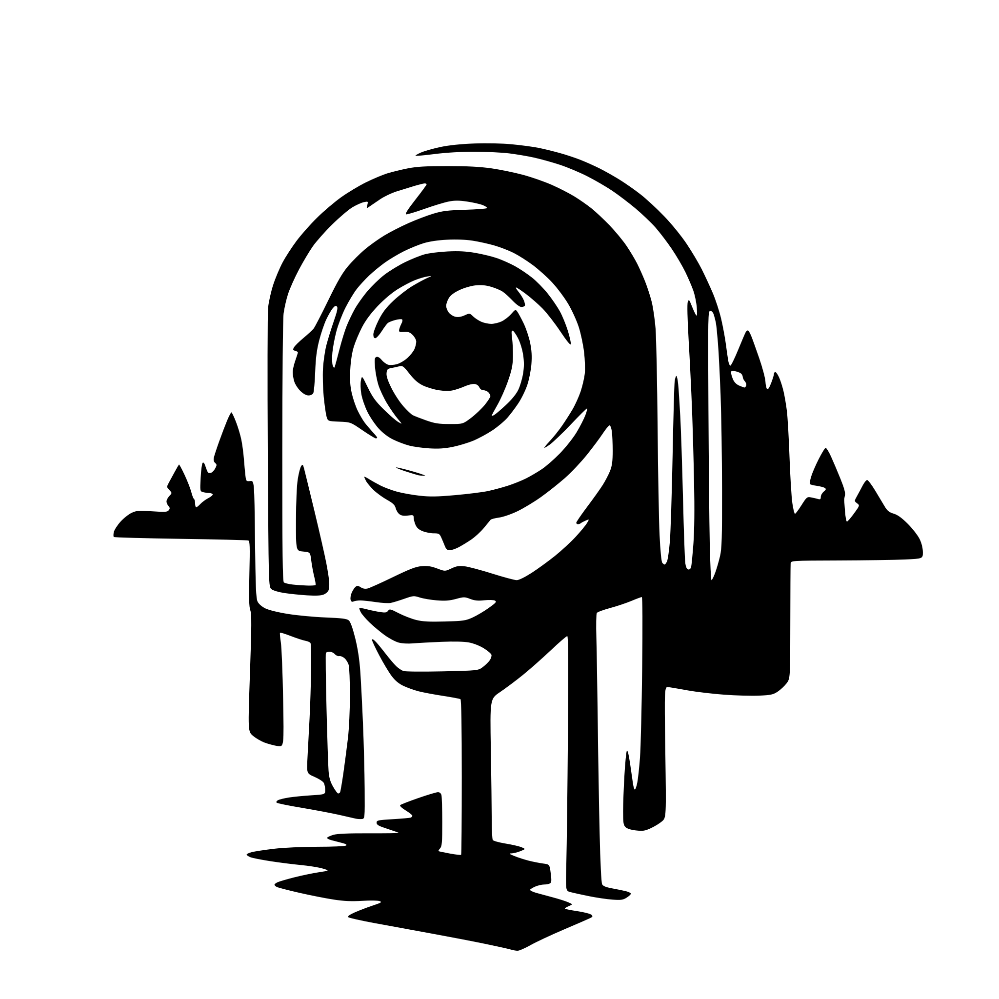 AI-generated SVG of a Vision