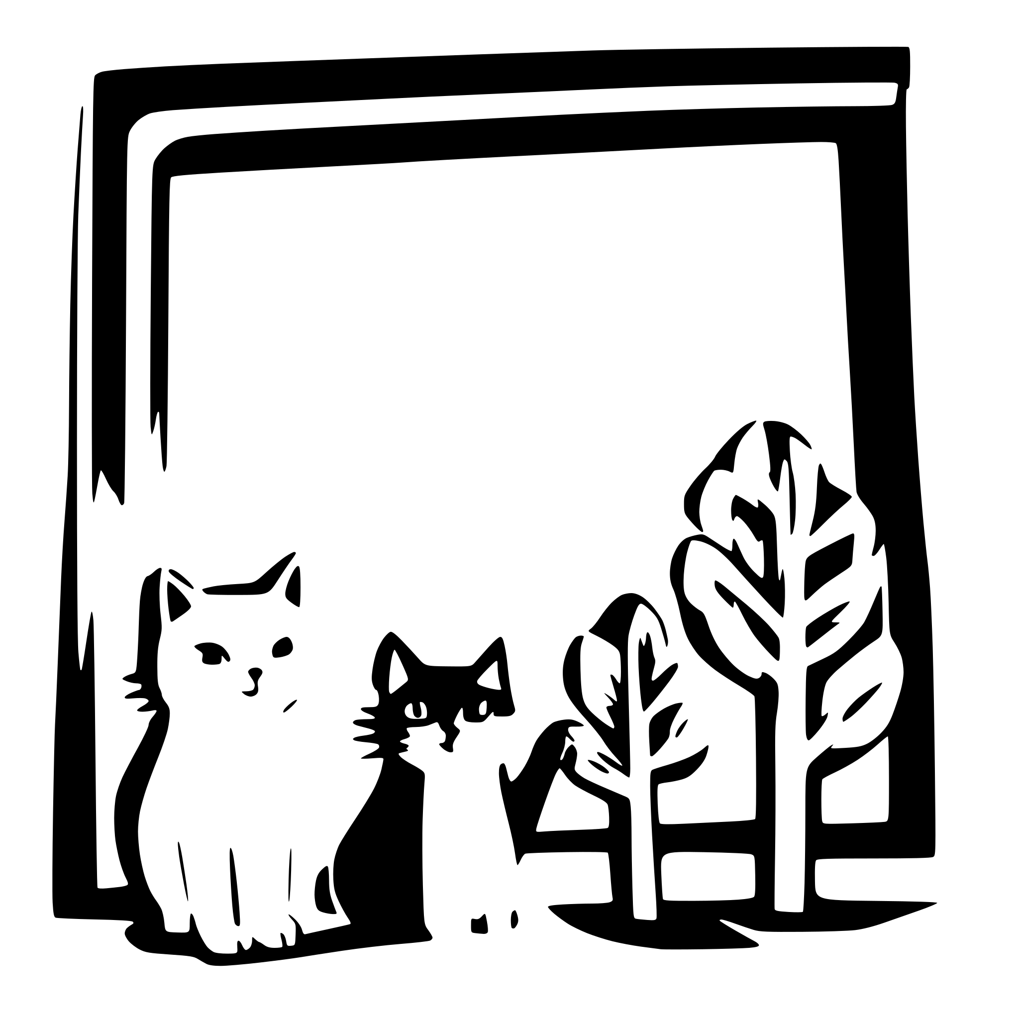 AI-generated SVG of a 33 year aniversary with 2 cats