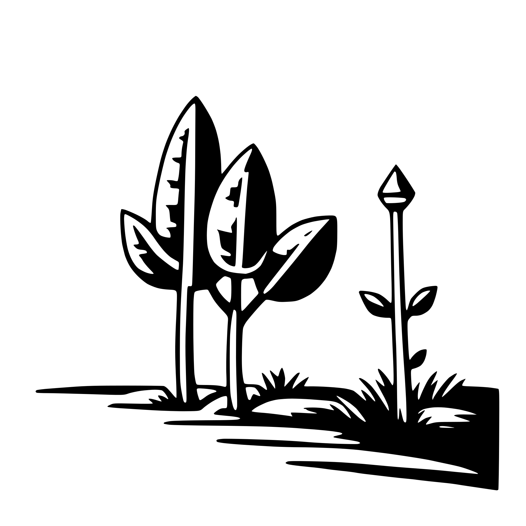 AI-generated SVG of a tapestry