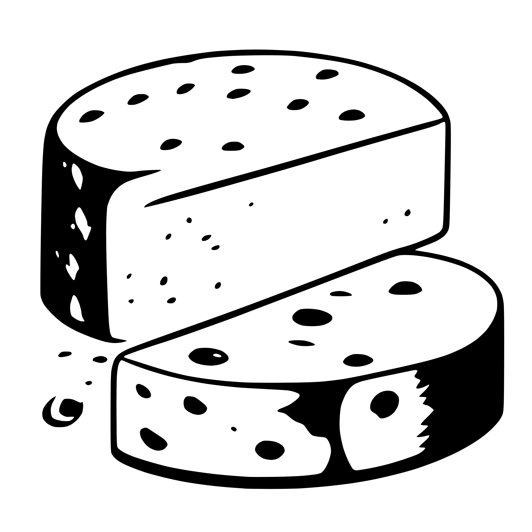 AI-generated SVG of a make the reblochon flatter. like an origanl reblochon