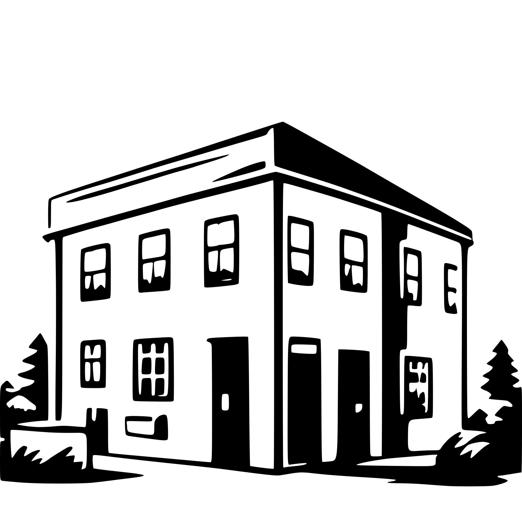 AI-generated SVG of 'warehouse building'