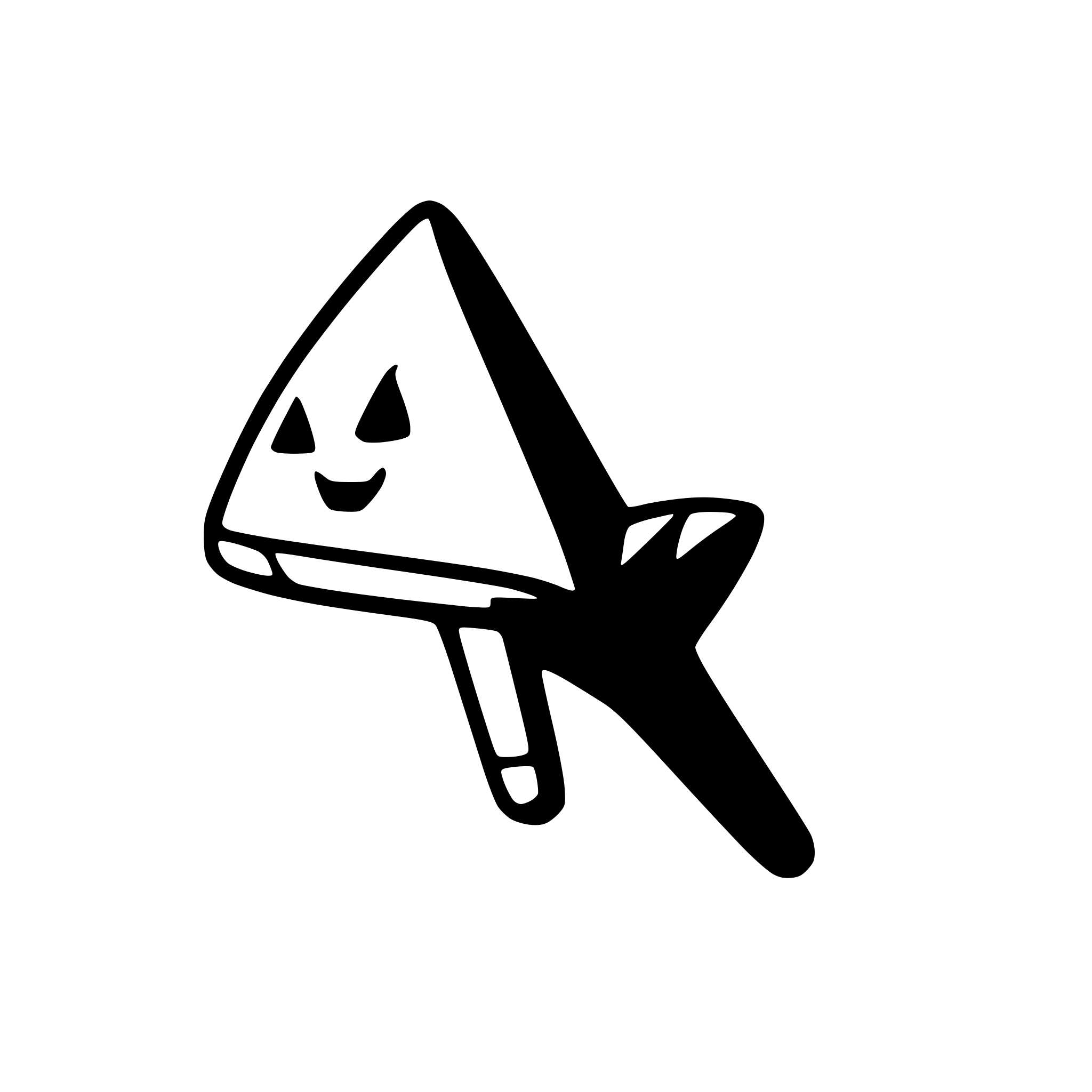 AI-generated SVG of a black and white icon of halloween, vector style