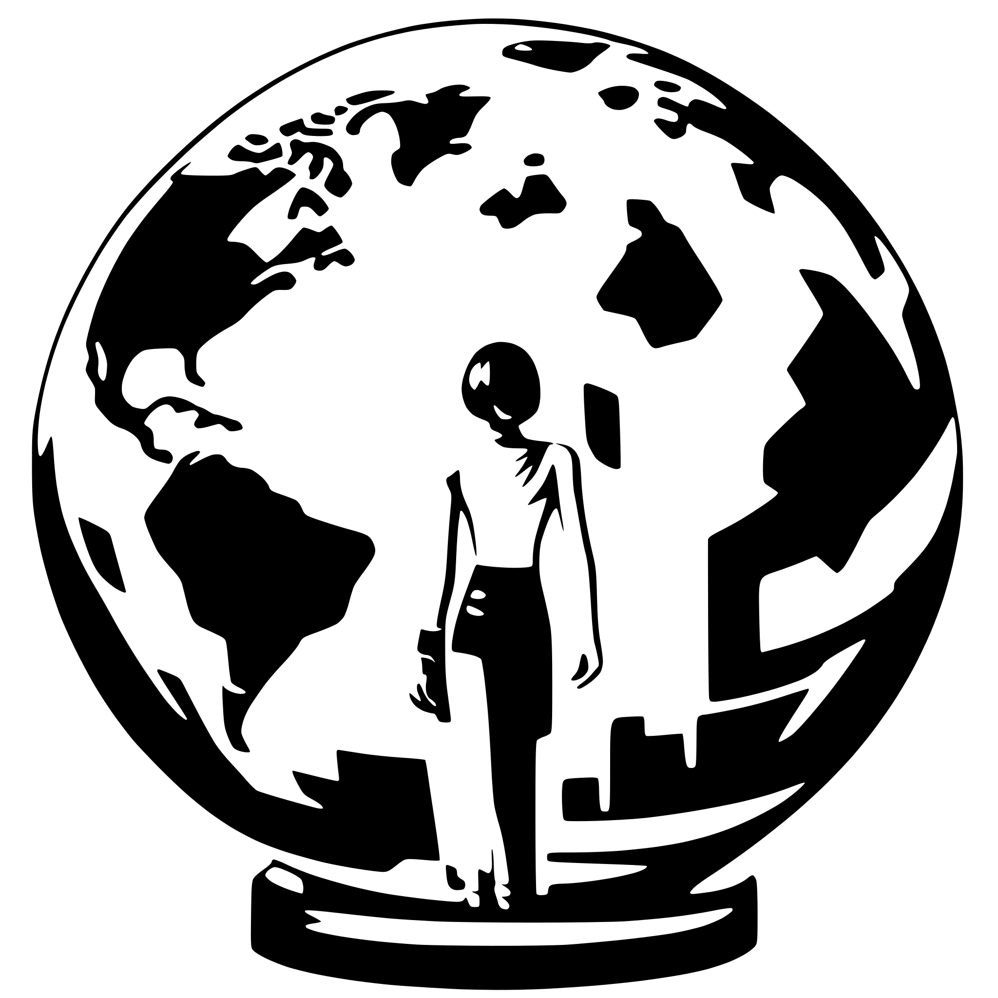 AI-generated SVG of a World model