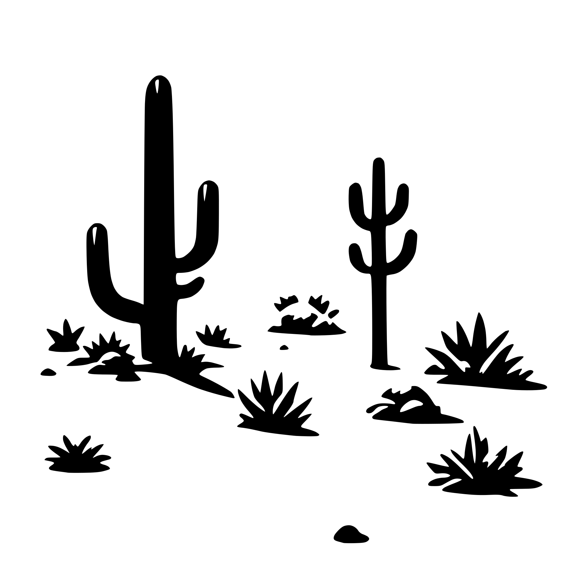 AI-generated SVG of 'desert ecosystem'