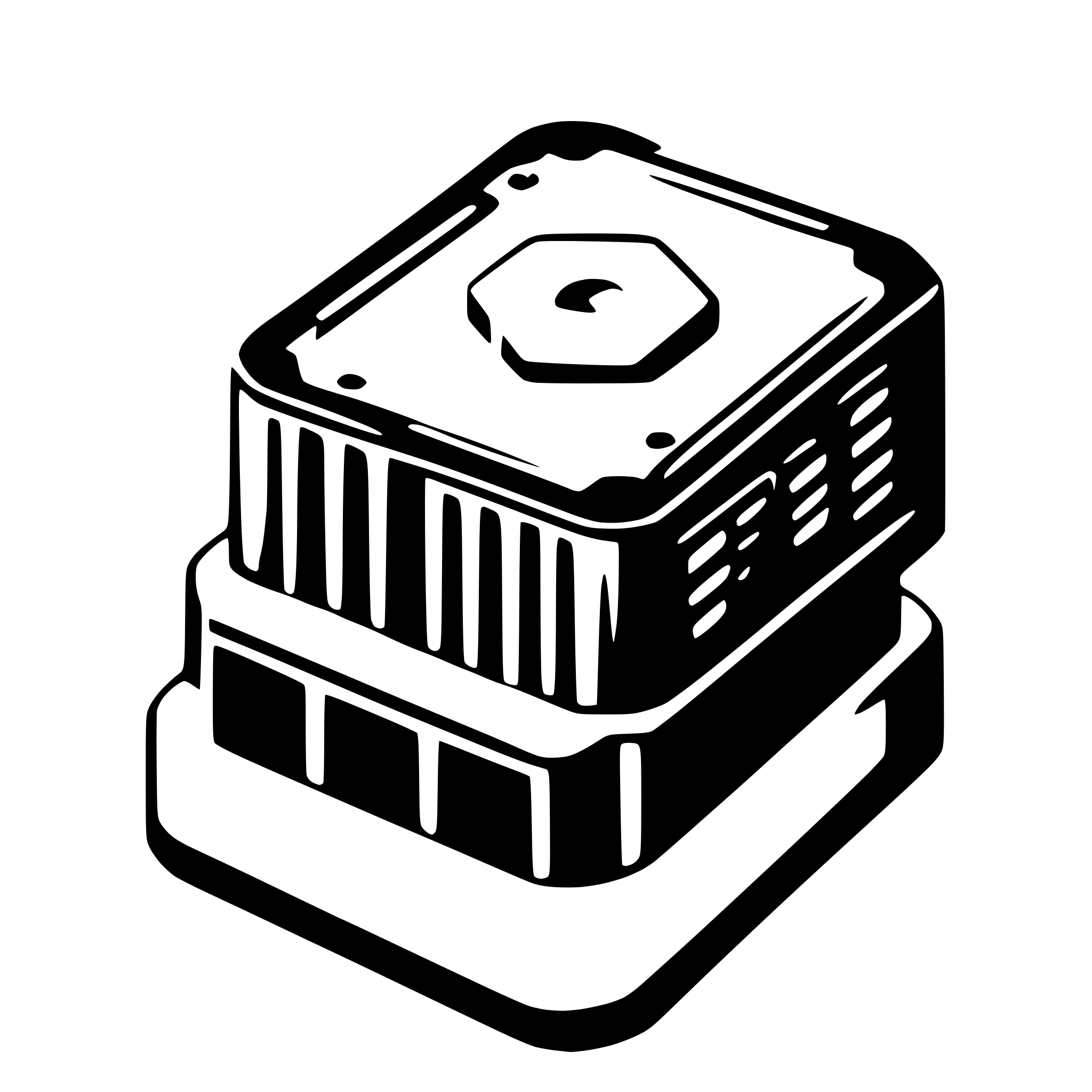 AI-generated SVG of a processor graphic