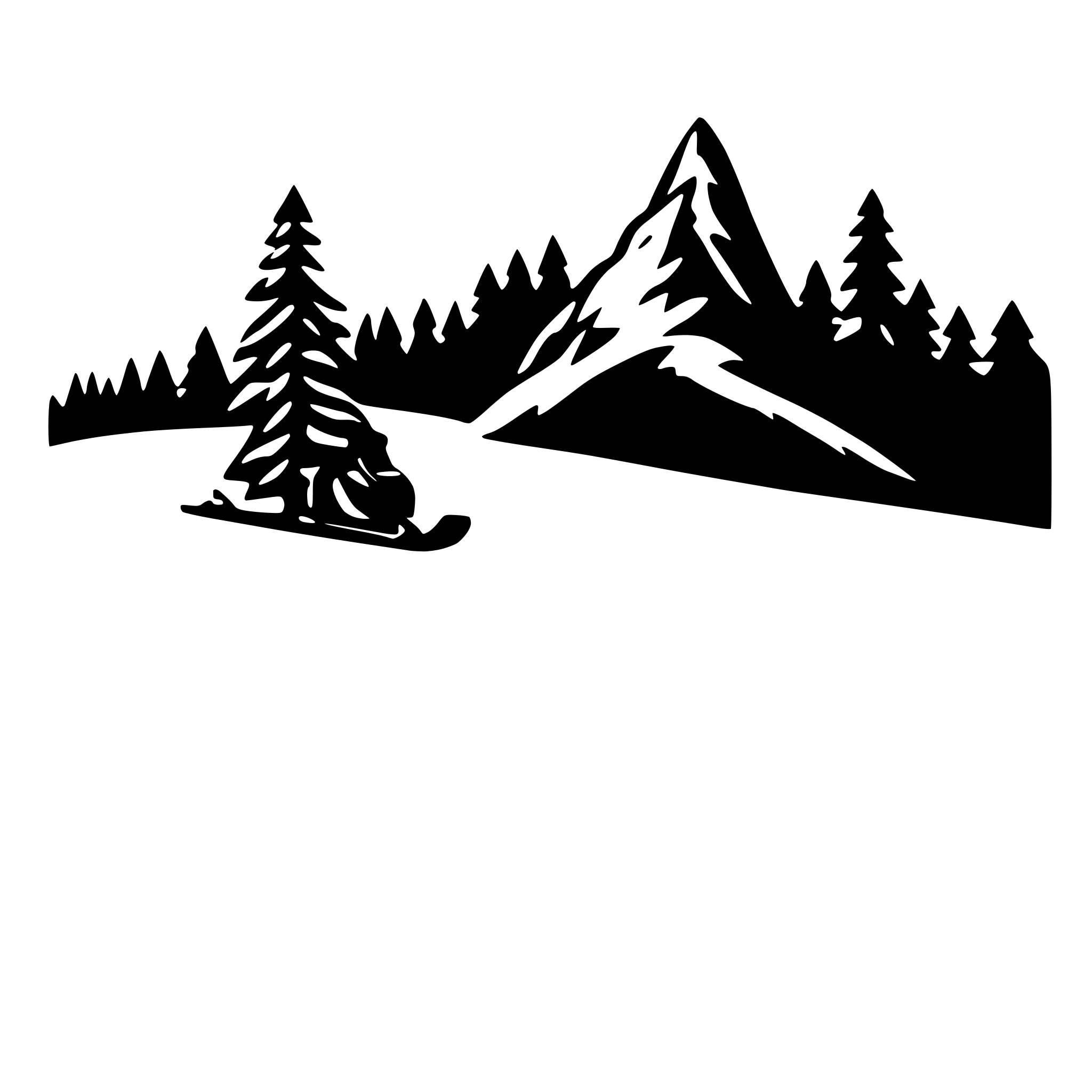 AI-generated SVG of a Ski Drive
