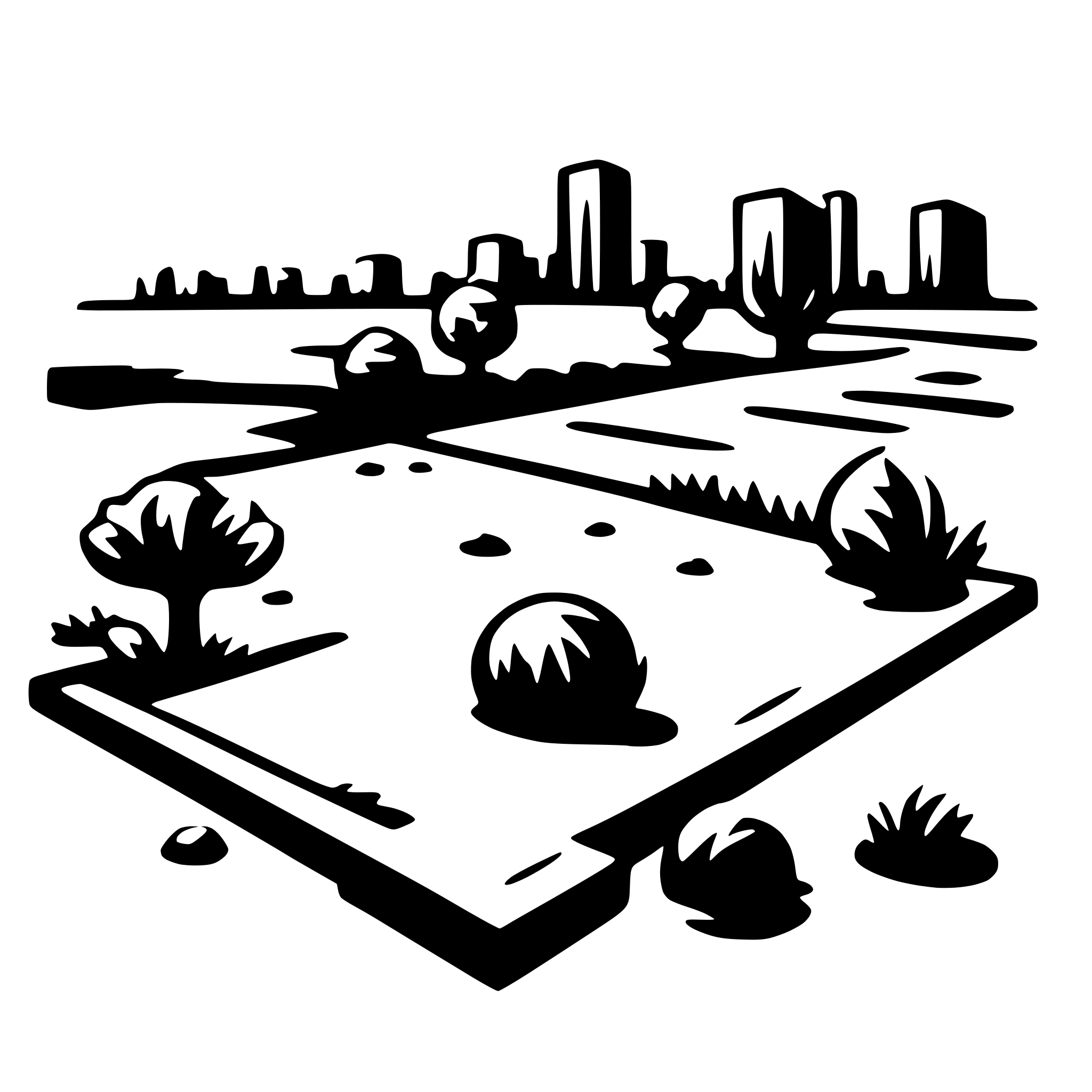 AI-generated SVG of 'spacious layout icon'