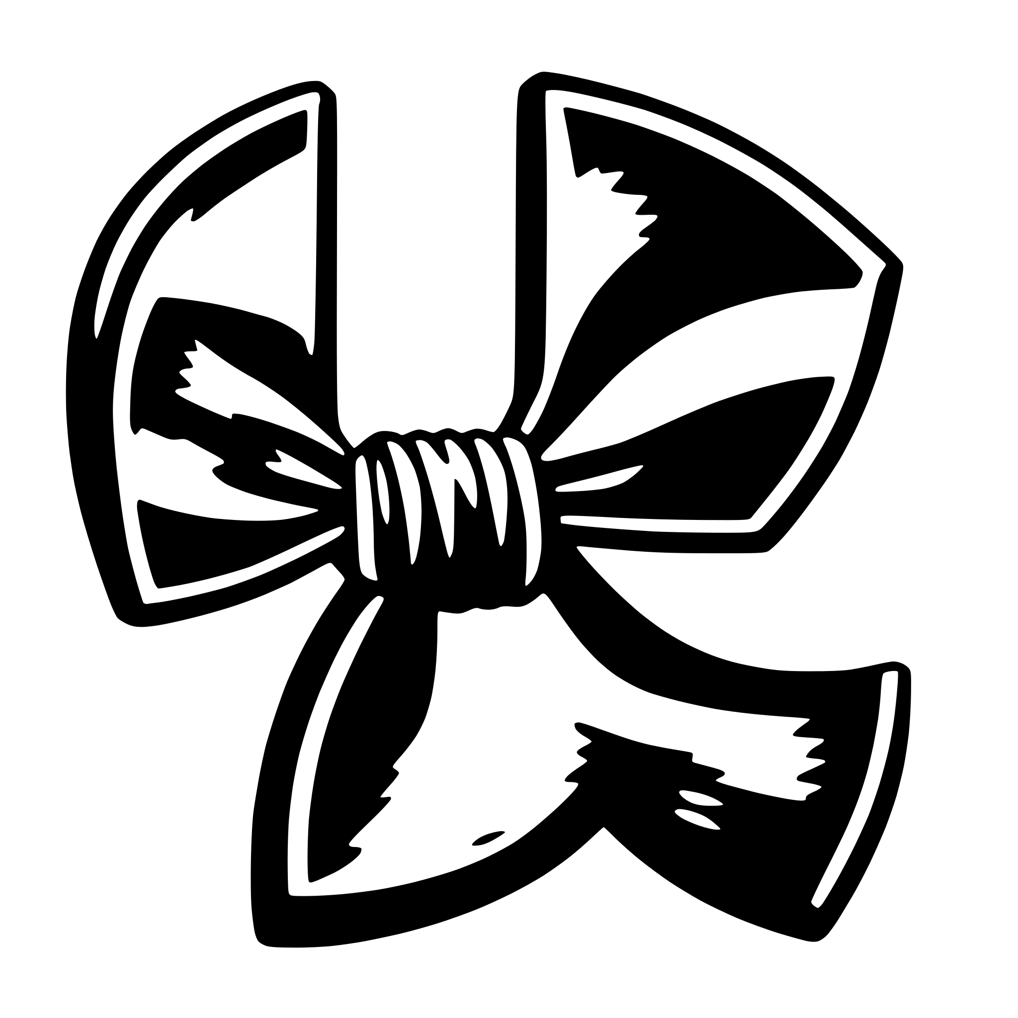 AI-generated SVG of a bow tie