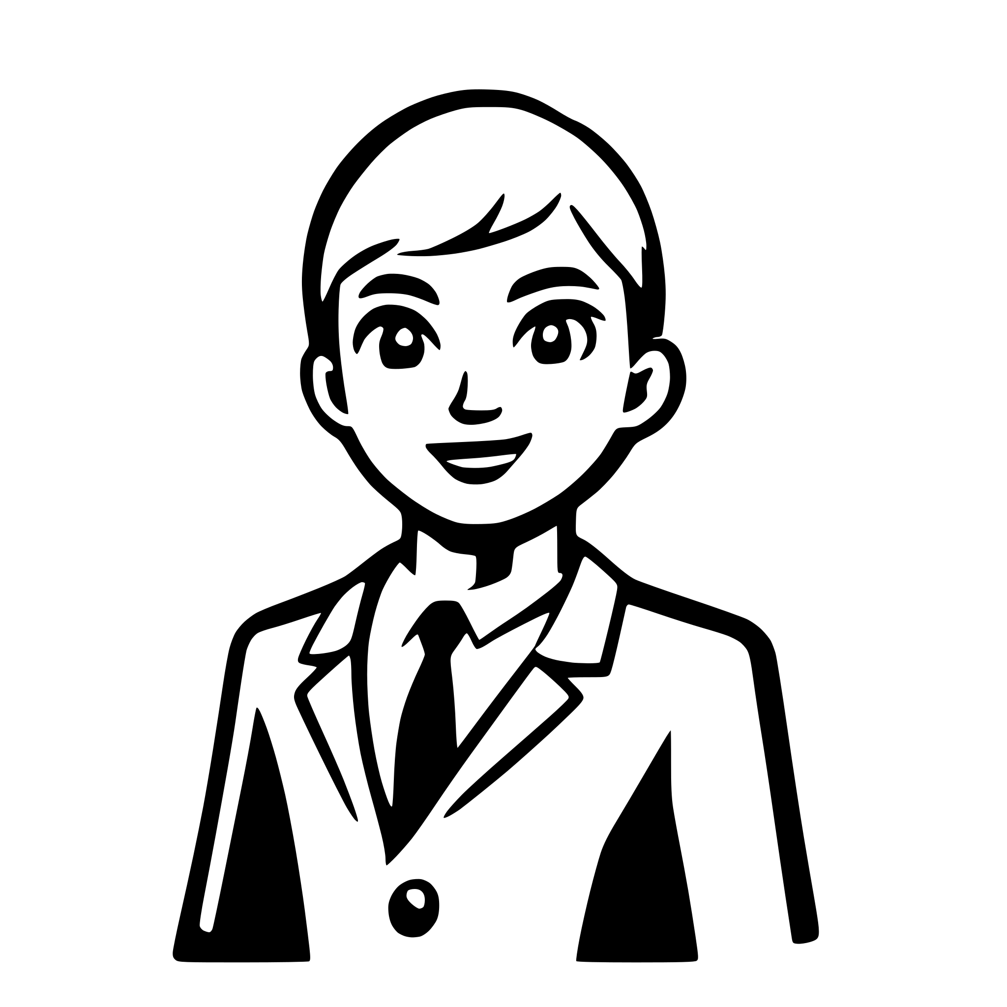 AI-generated SVG of 'man cartoon'