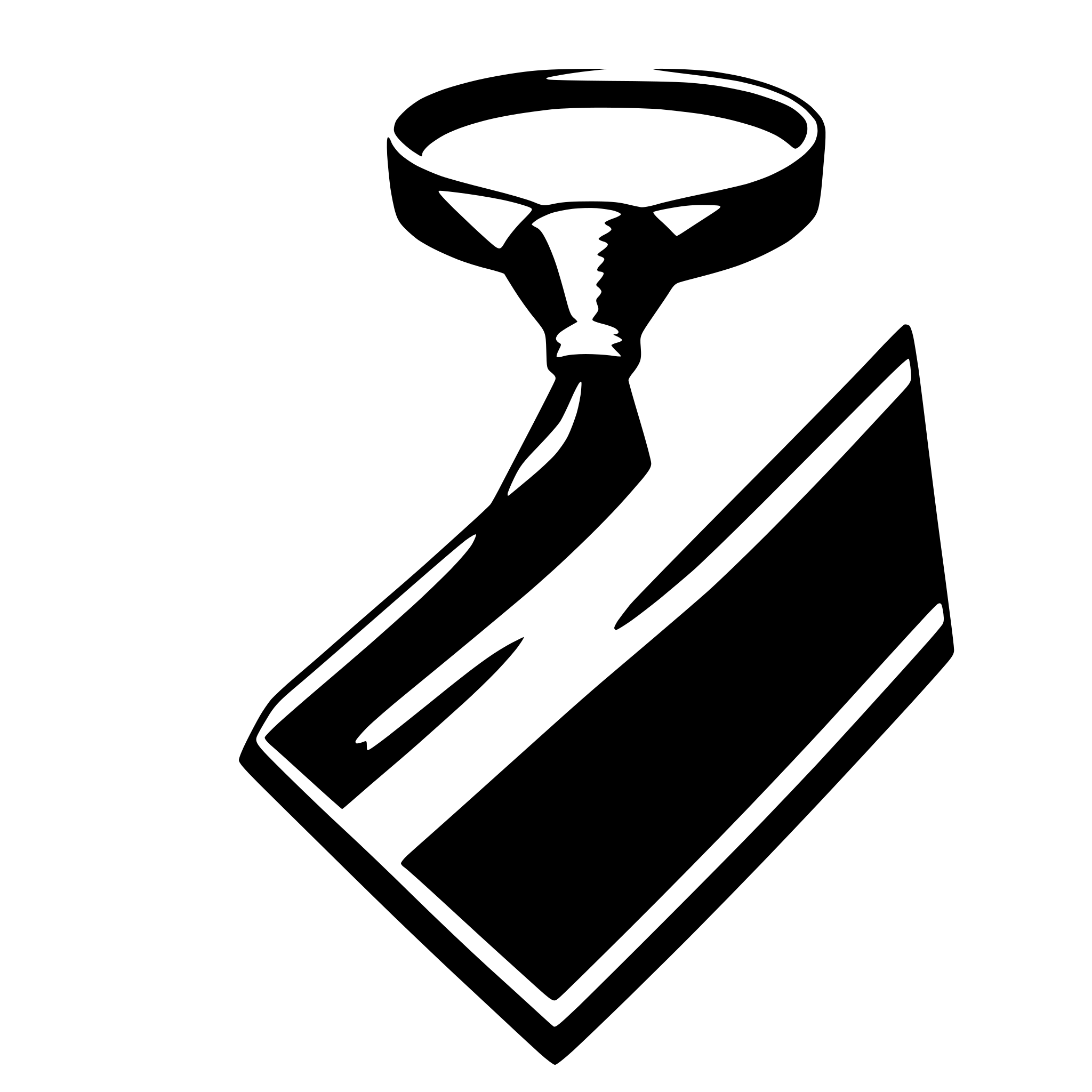 AI-generated SVG of 'tie'