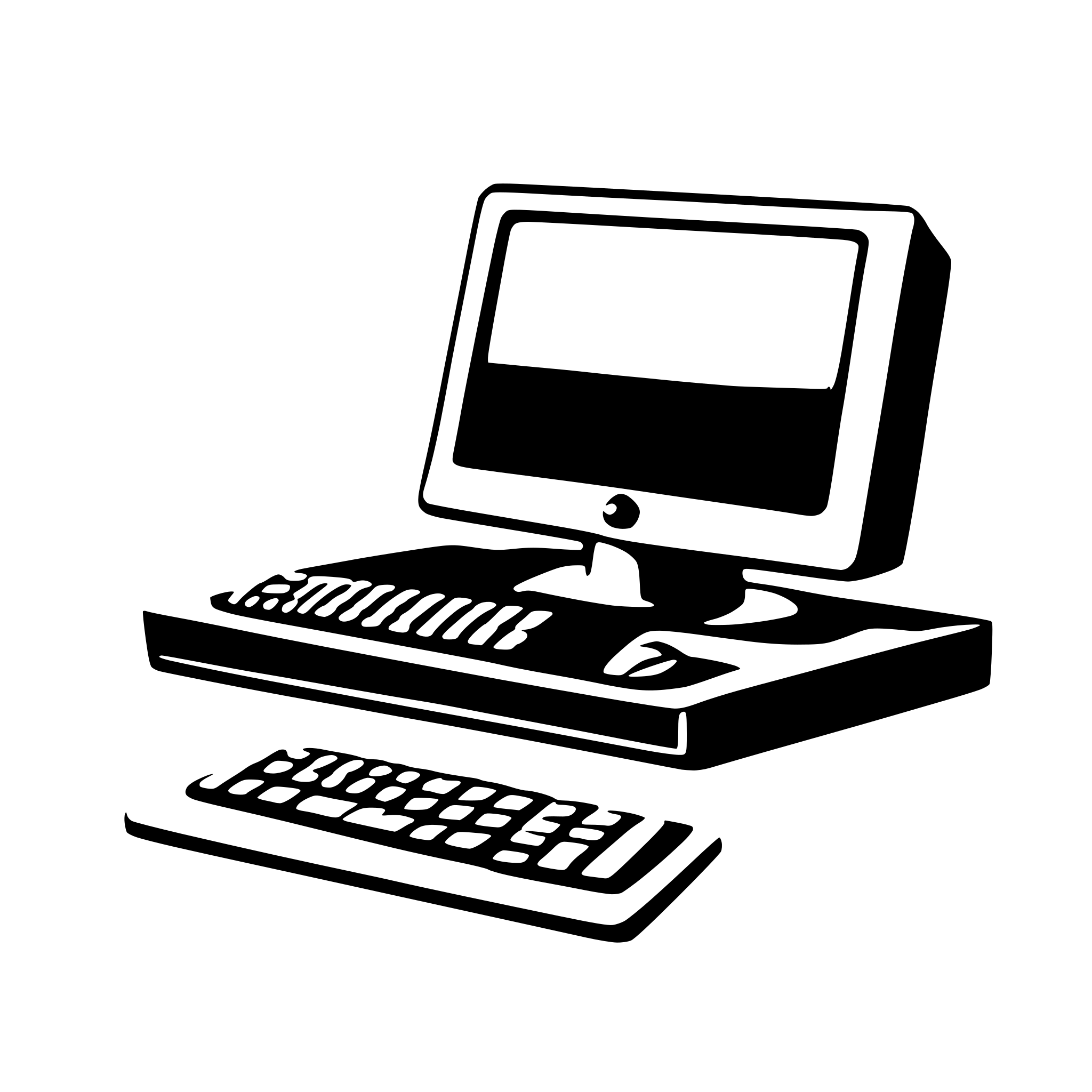 AI-generated SVG of 'modern computer'