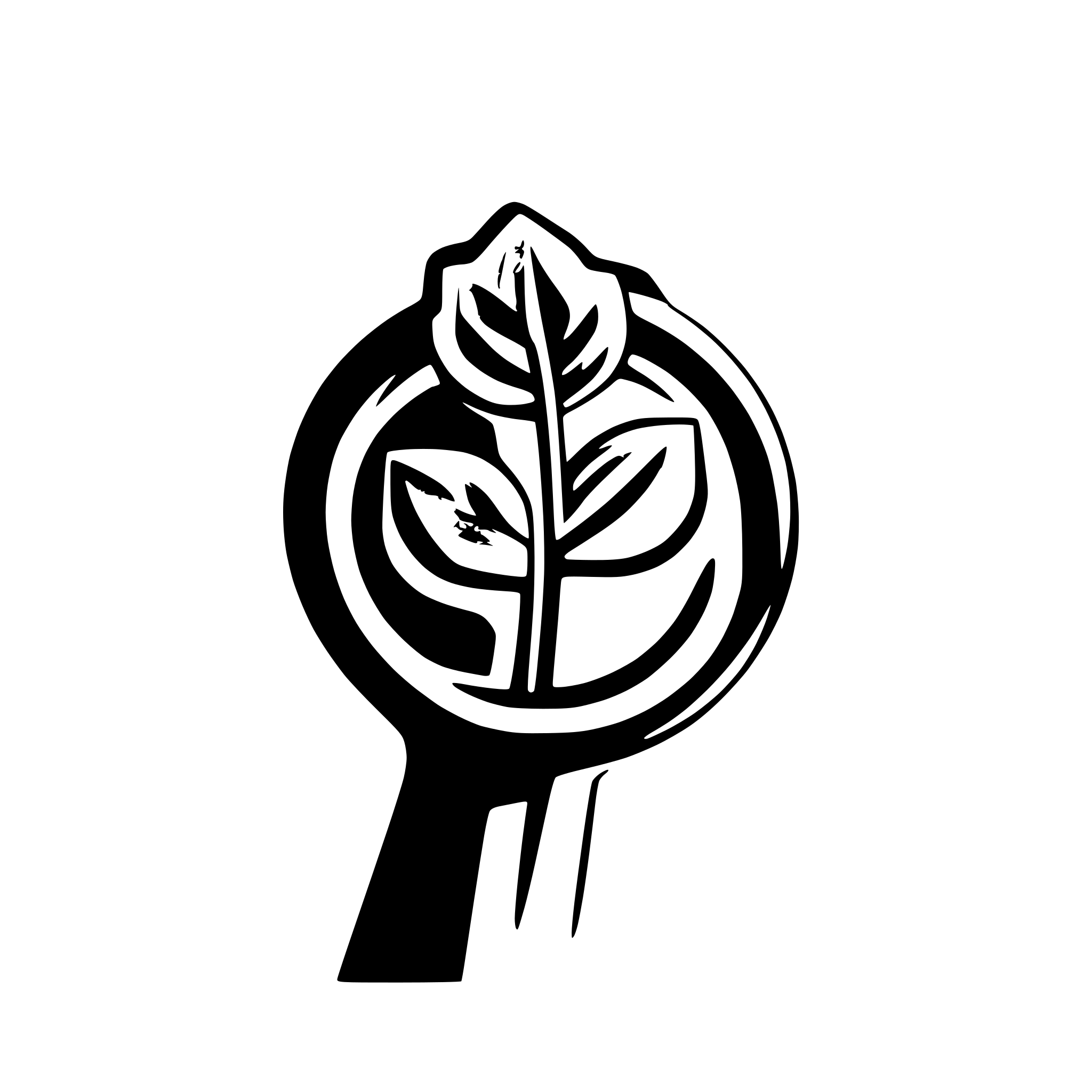 AI-generated SVG of a administration help assistance green logo