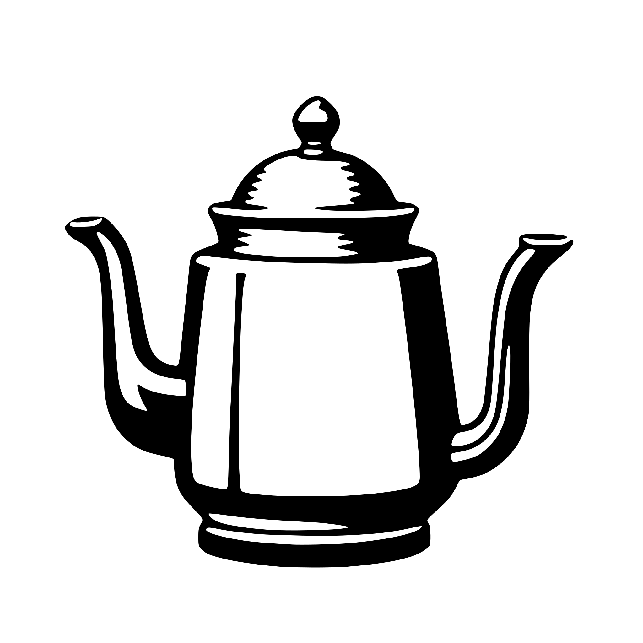 AI-generated SVG of 'teapot'