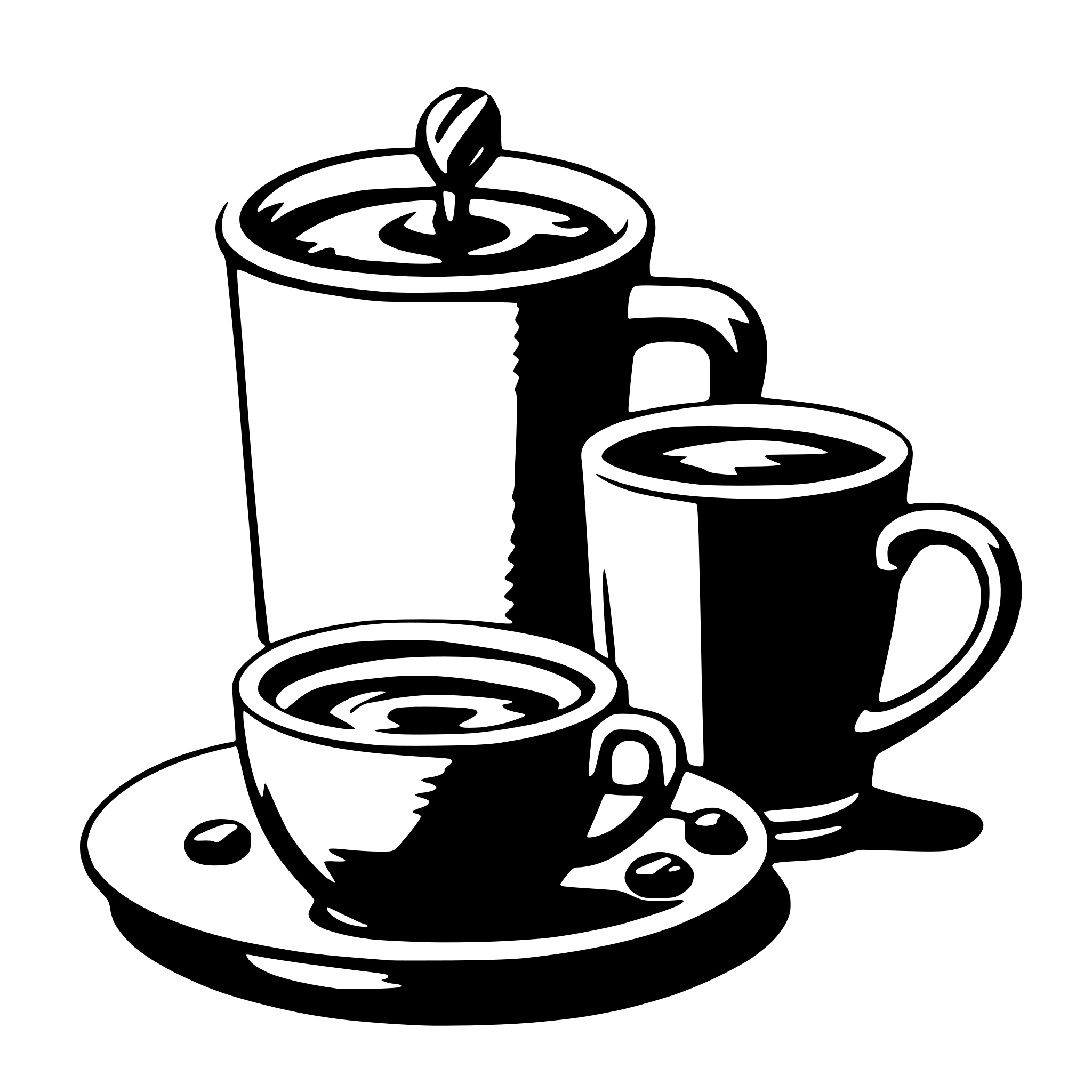 AI-generated SVG of 'coffee'