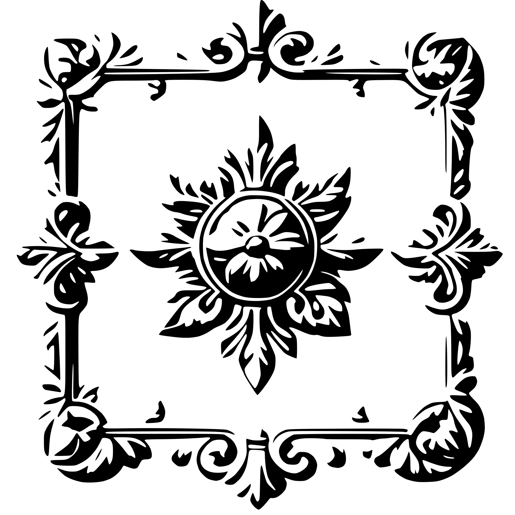 AI-generated SVG of 'alpha image with baroque ornaments , gray scale, 4K'