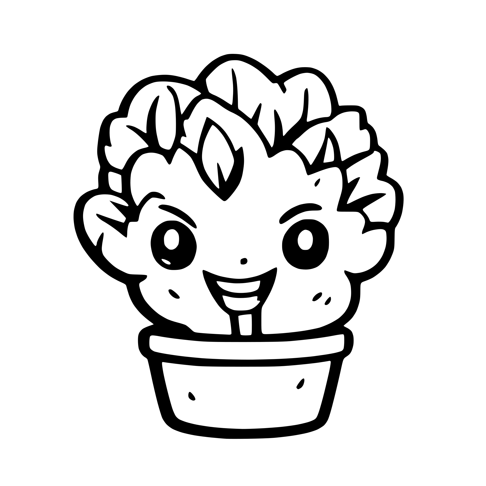 AI-generated SVG of a small lettuce