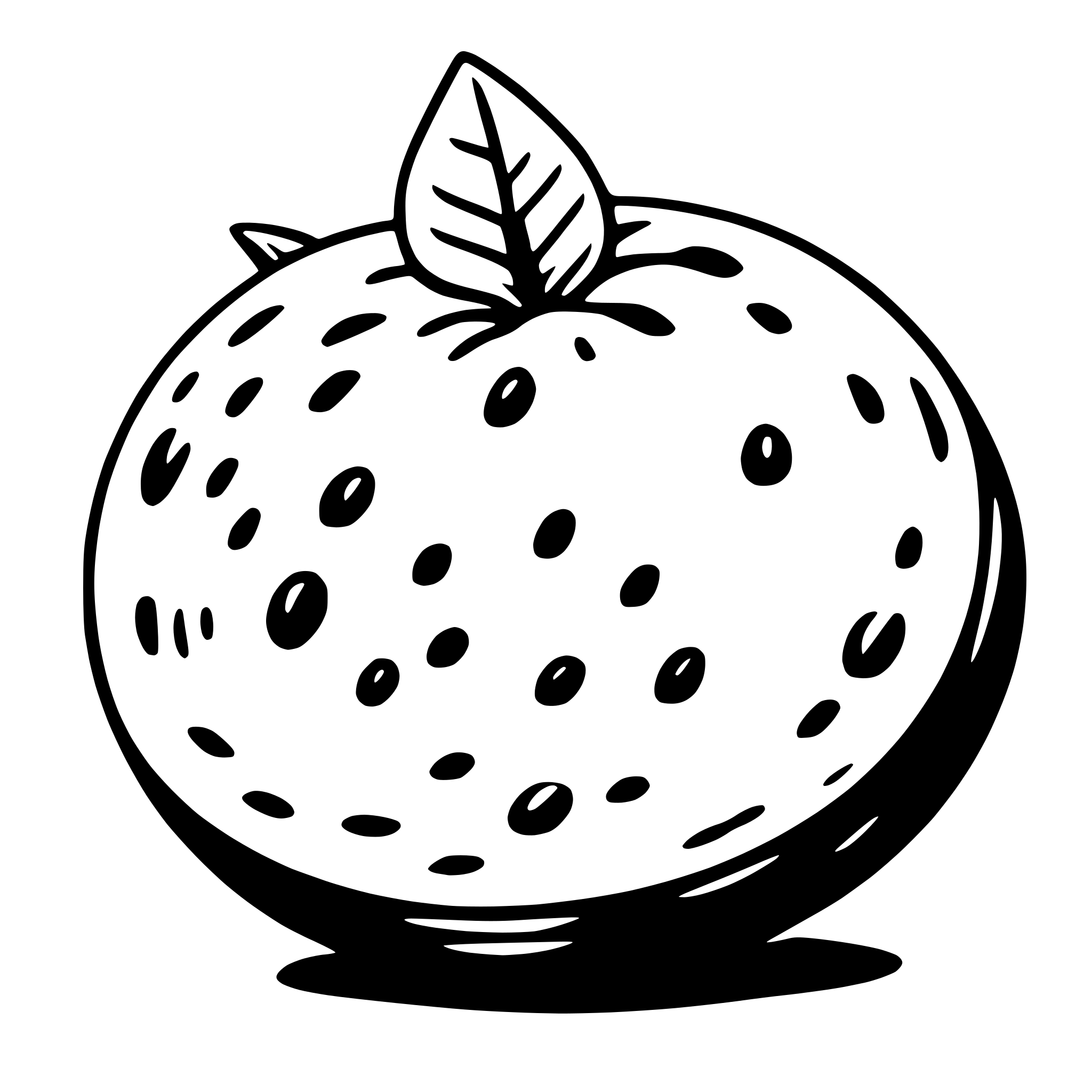 AI-generated SVG of 'pomelo'
