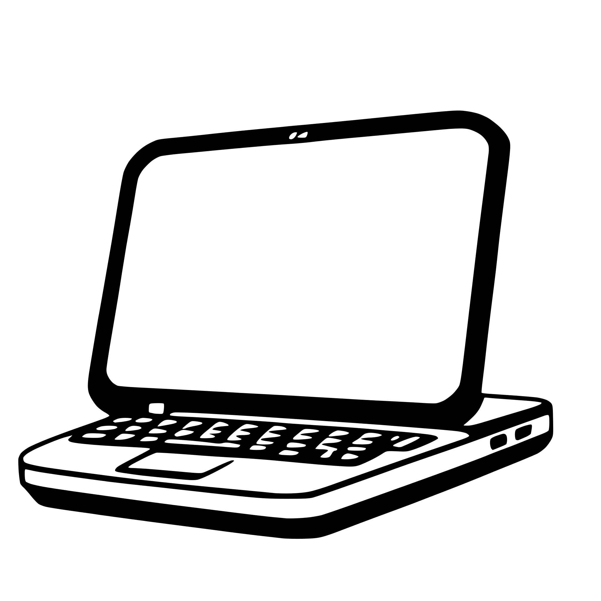AI-generated SVG of 'laptop'