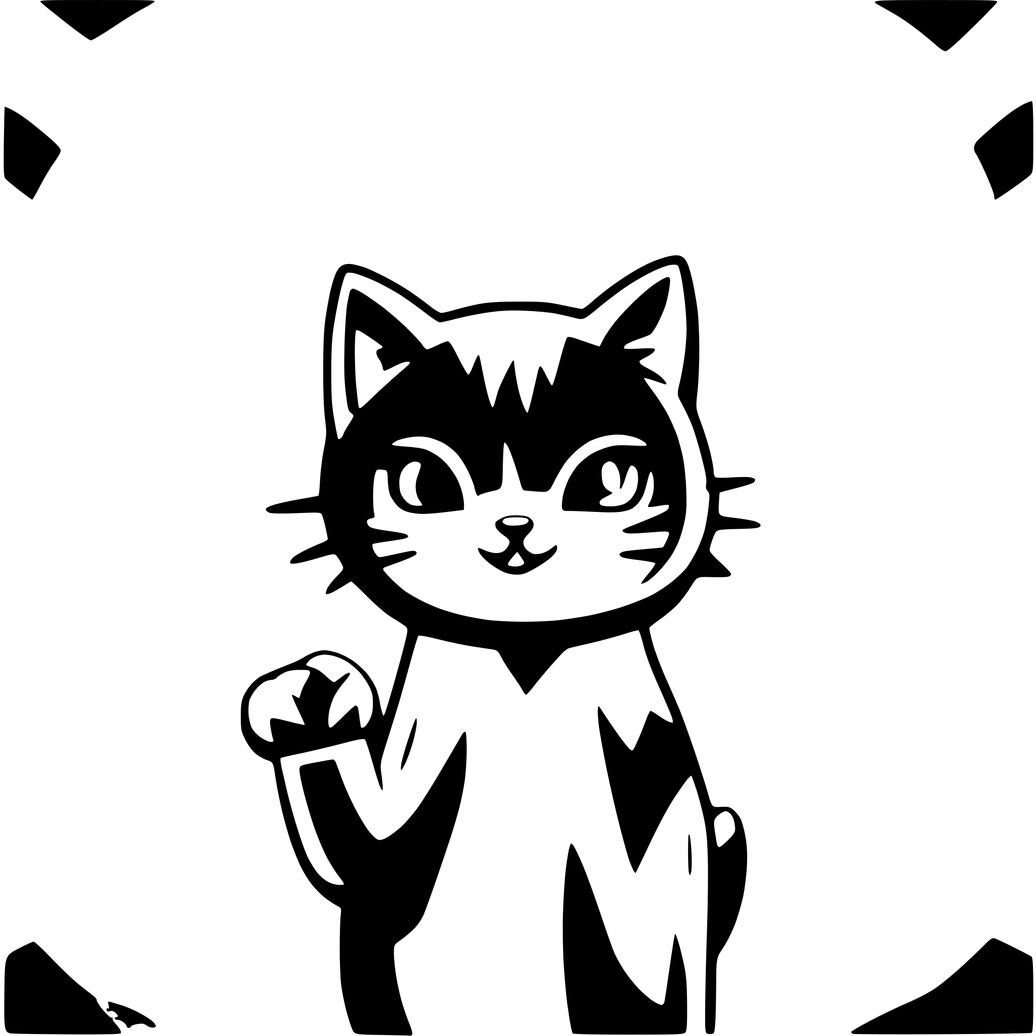 AI-generated SVG of a Cats opera