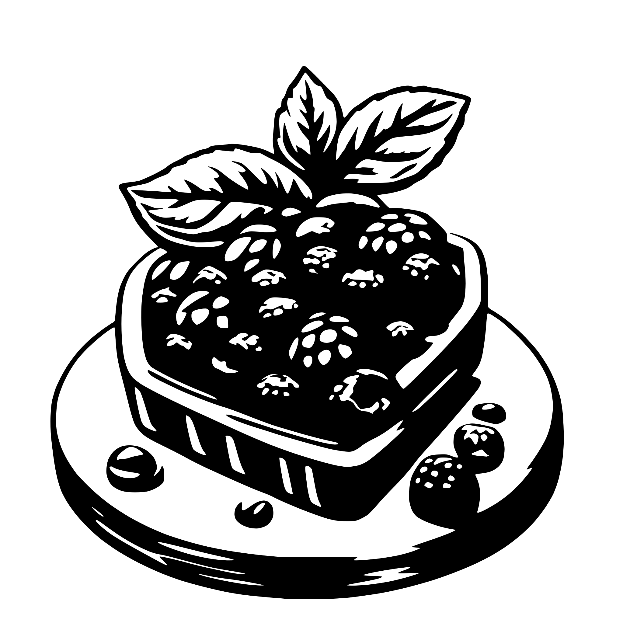 AI-generated SVG of 'rasberry pi'