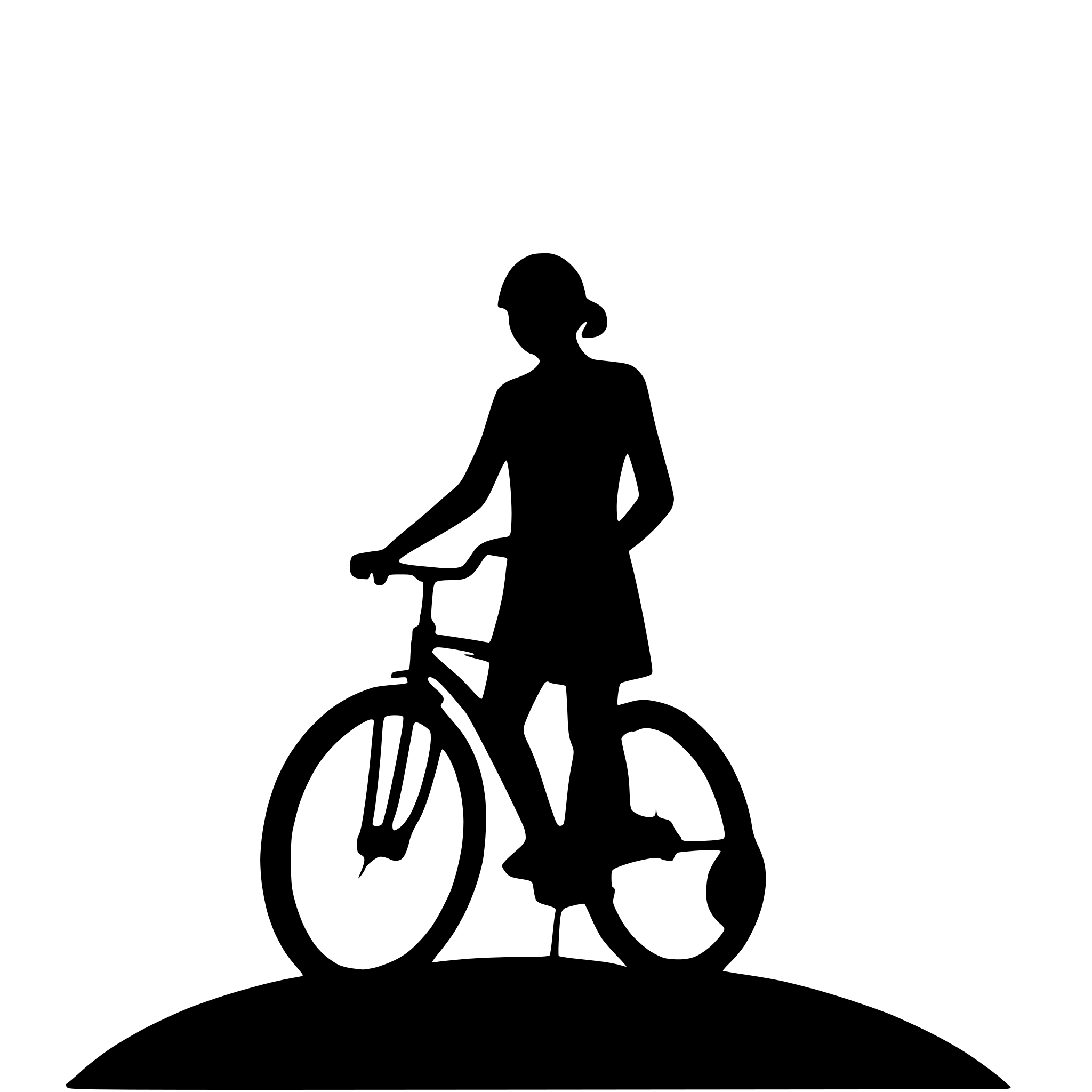 AI-generated SVG of 'penny farthing as a mountainbike'